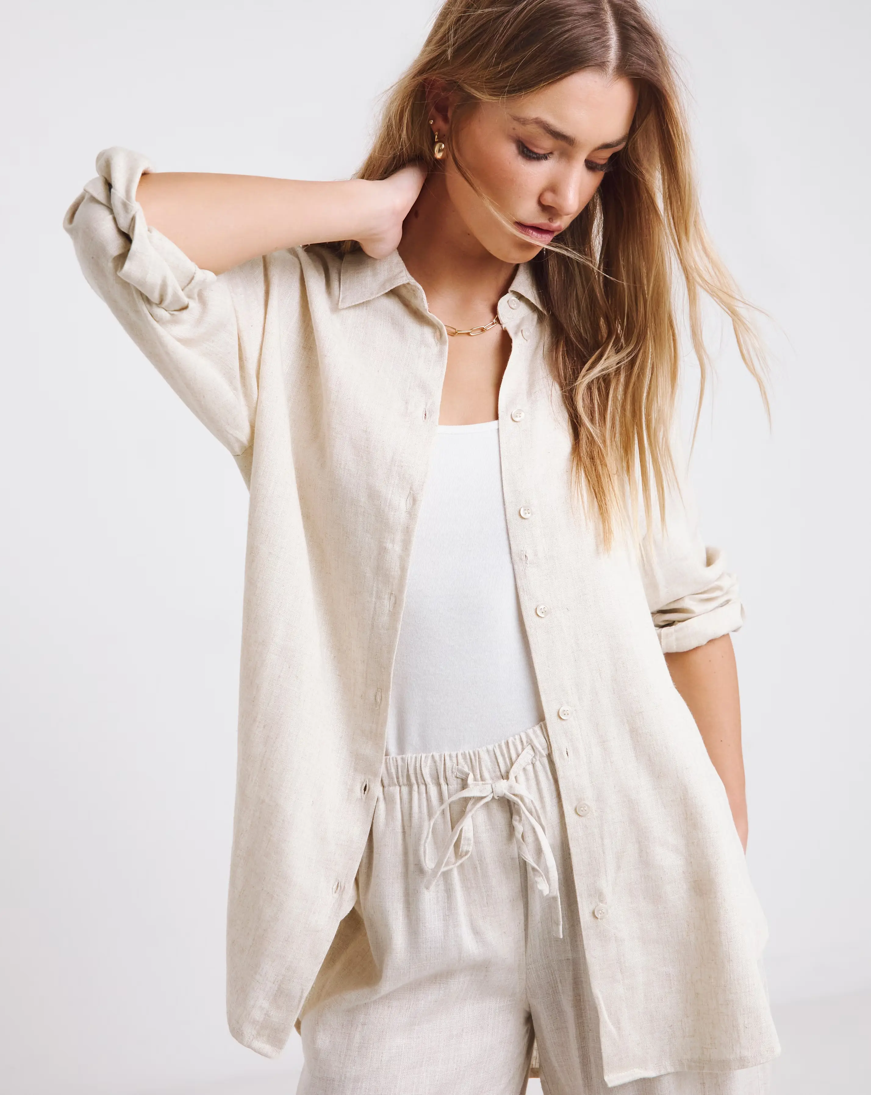 Natural Linen Mix Shirt 1 170085-natural-linen-mix-shirt-1.webp