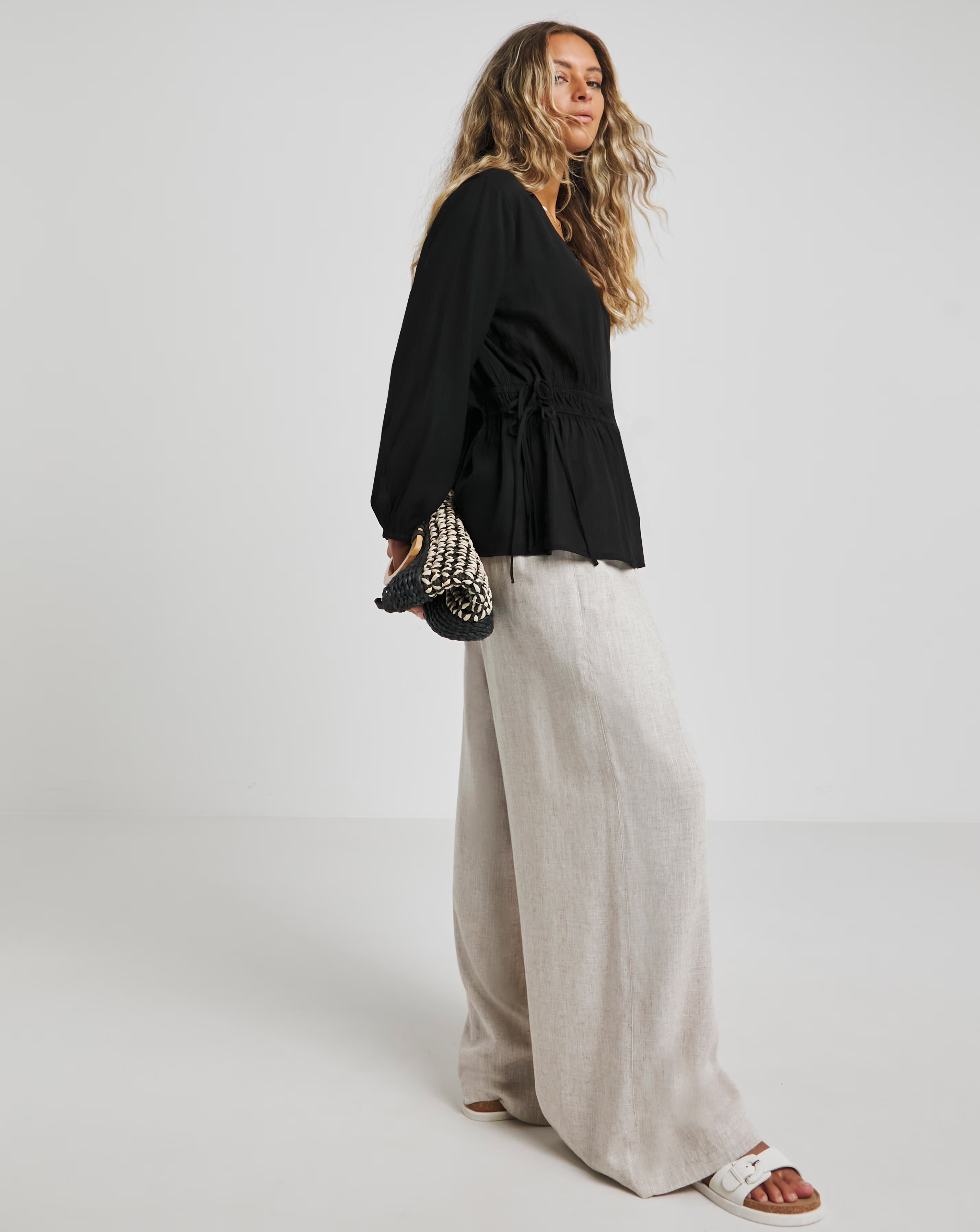 170813-simply-be-black-plunge-elasticated-waist-long-sleeve-blouse-1.webp