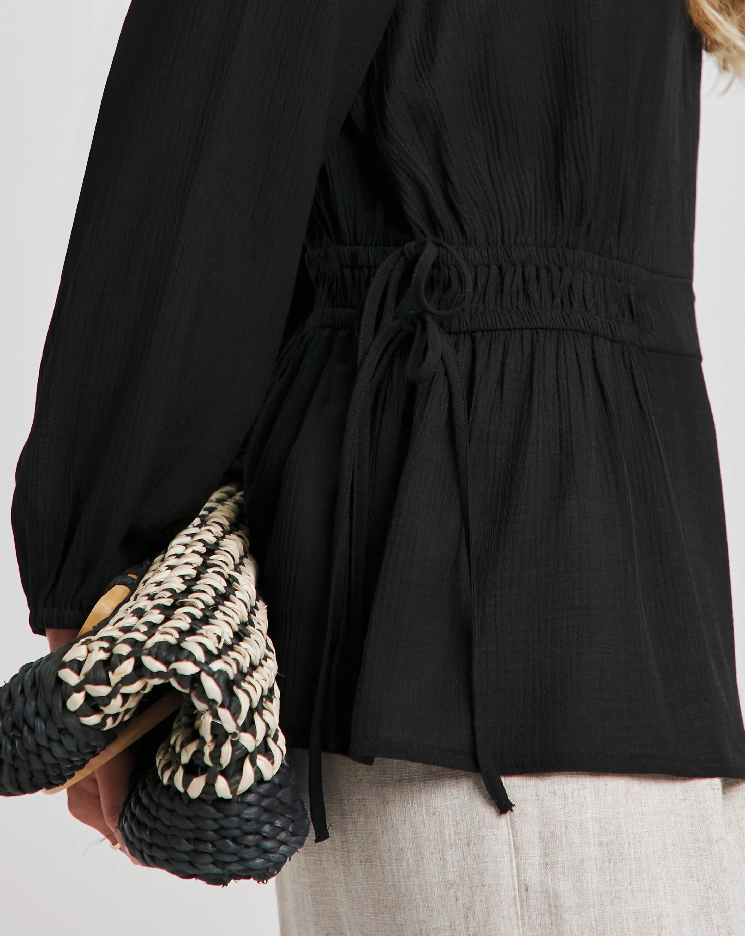170813-simply-be-black-plunge-elasticated-waist-long-sleeve-blouse-1.webp
