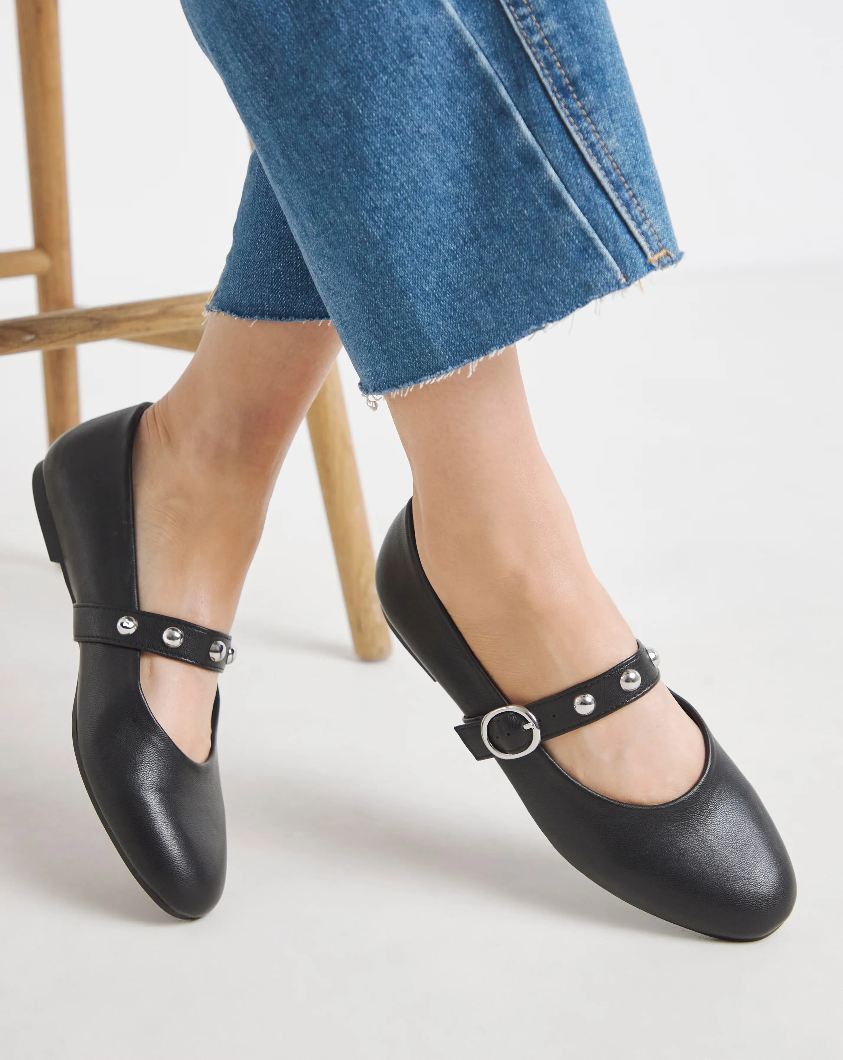 Optimism Studded Mary Jane Ballerina Shoes Extra Wide EEE Fit 1 171683-optimism-studded-mary-jane-ballerina-shoes-extra-wide-eee-fit-1.webp