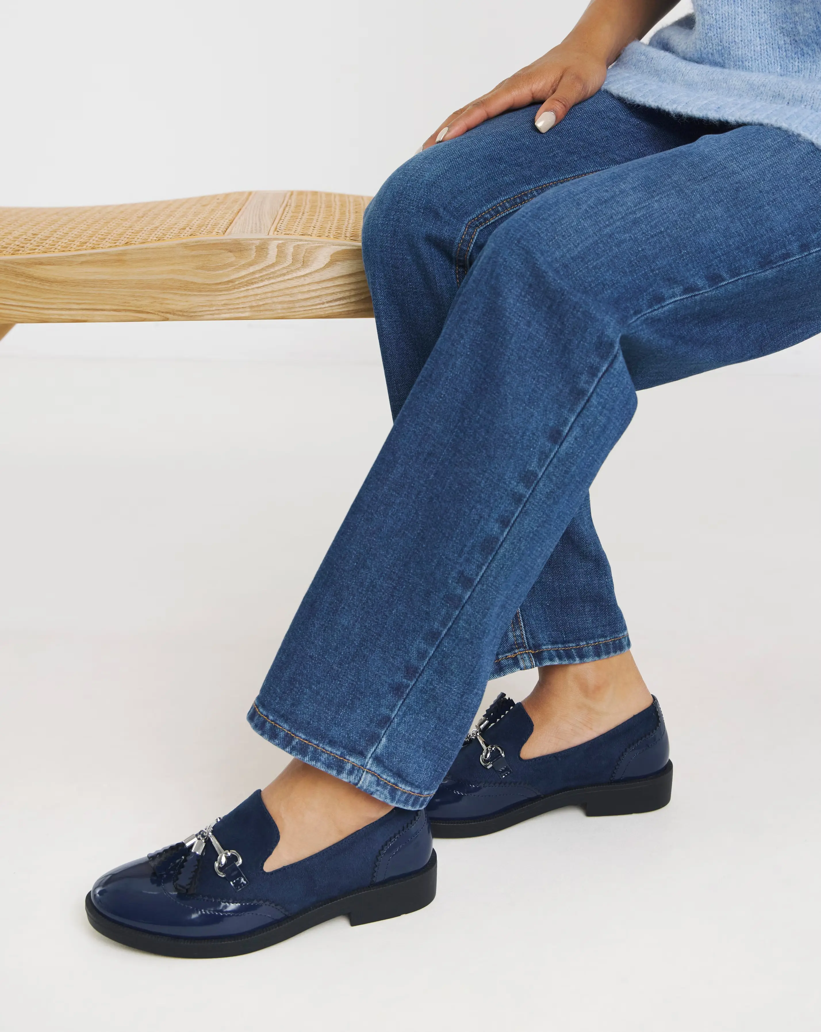 Drama Brogue Tassle Loafer Standard D Fit