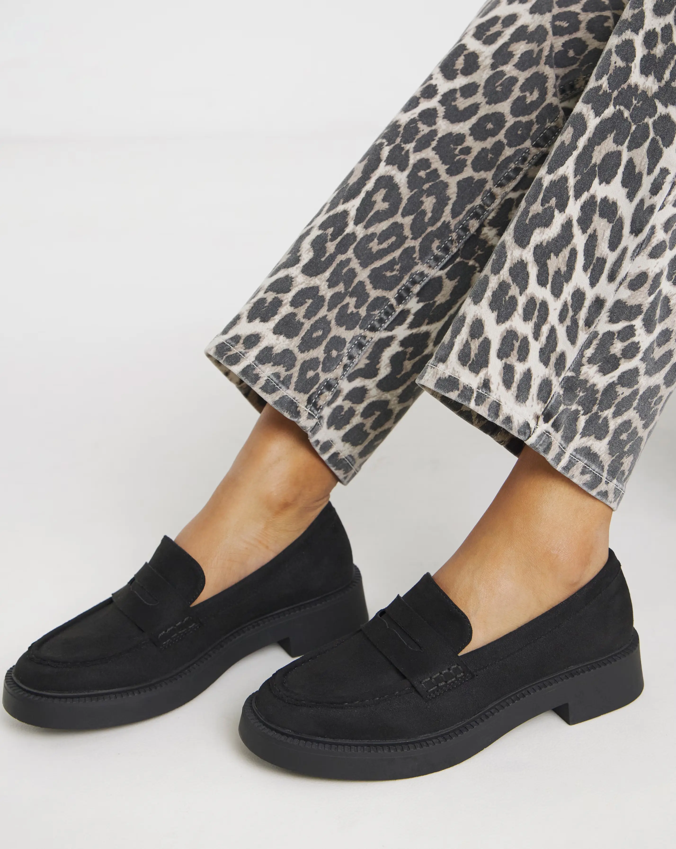 Canary Whip Stitch Loafer Shoes Wide E Fit