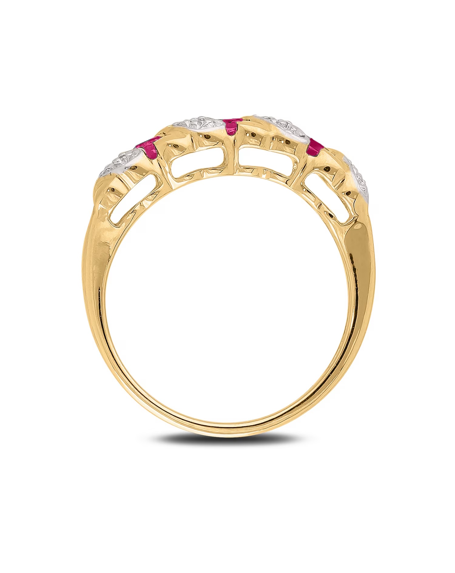 175214-9-carat-gold-ruby-and-diamond-kiss-design-half-eternity-style-dress-ring-1.jpg