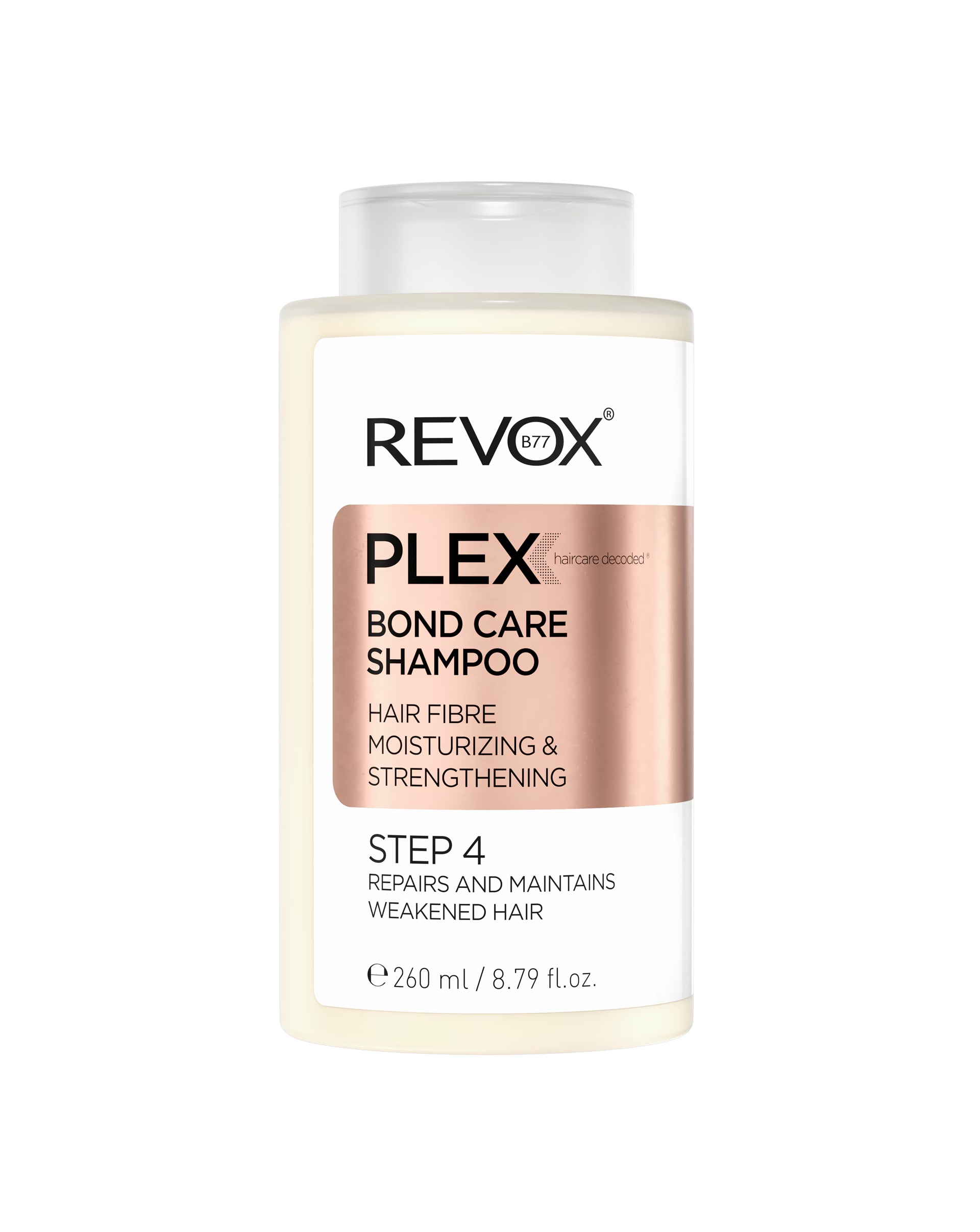 Revox B77 Plex Bond Care Shampoo Step 4 260ml 1 175626-revox-b77-plex-bond-care-shampoo-step-4-260ml-1.jpg