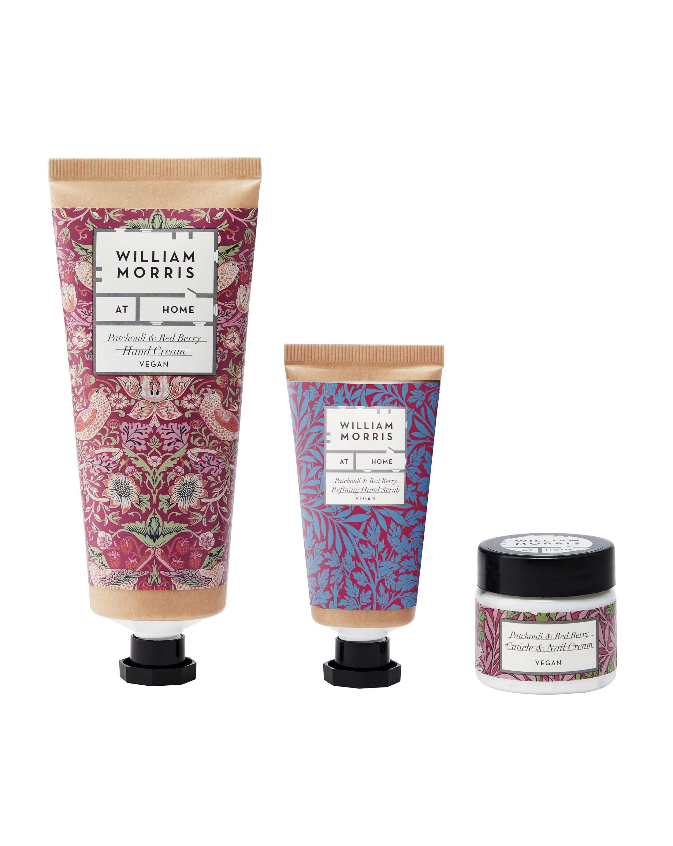 William Morris At Home Strawberry Thief Handcare Treat Set