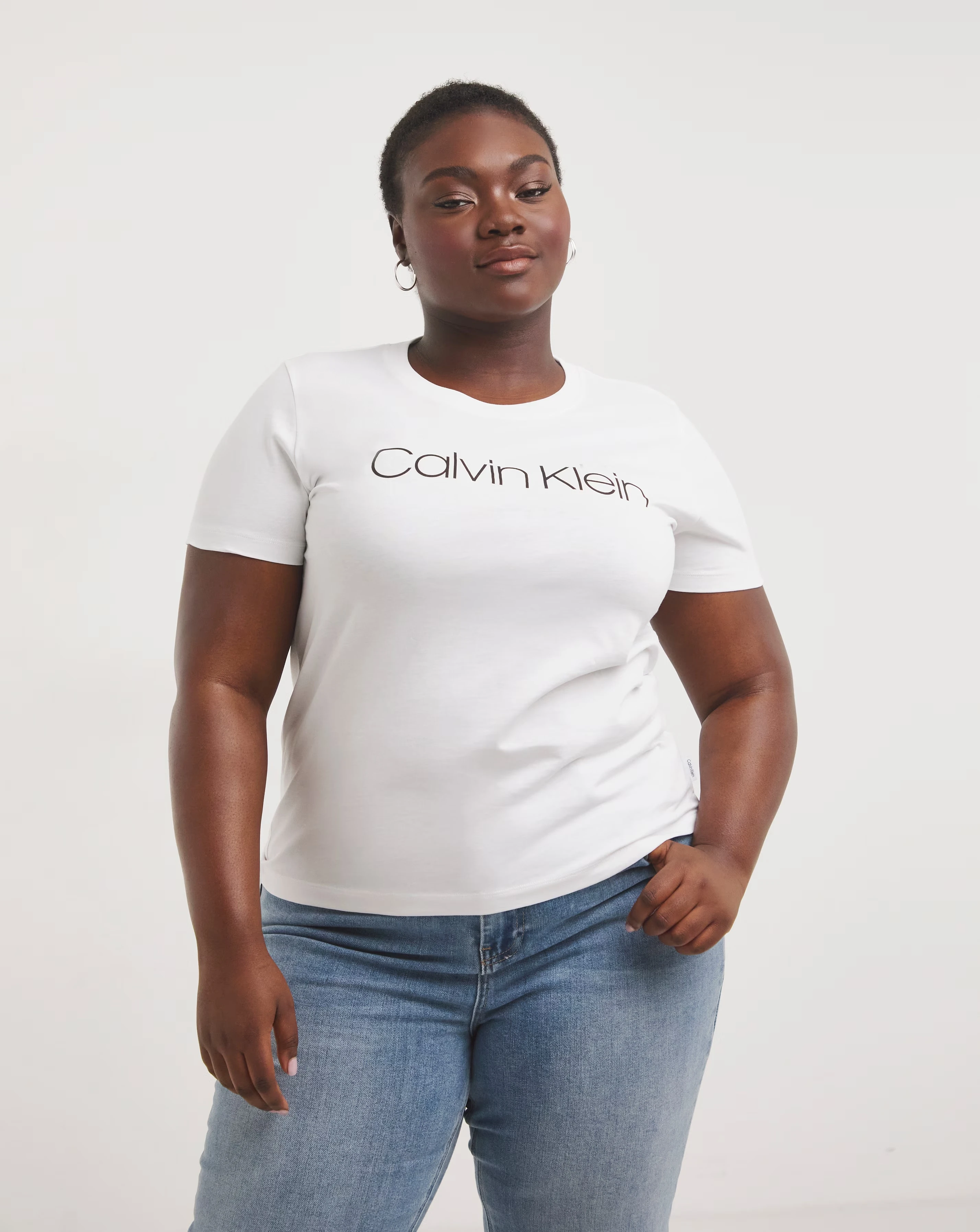 Calvin Klein Crew Neck Logo Tee