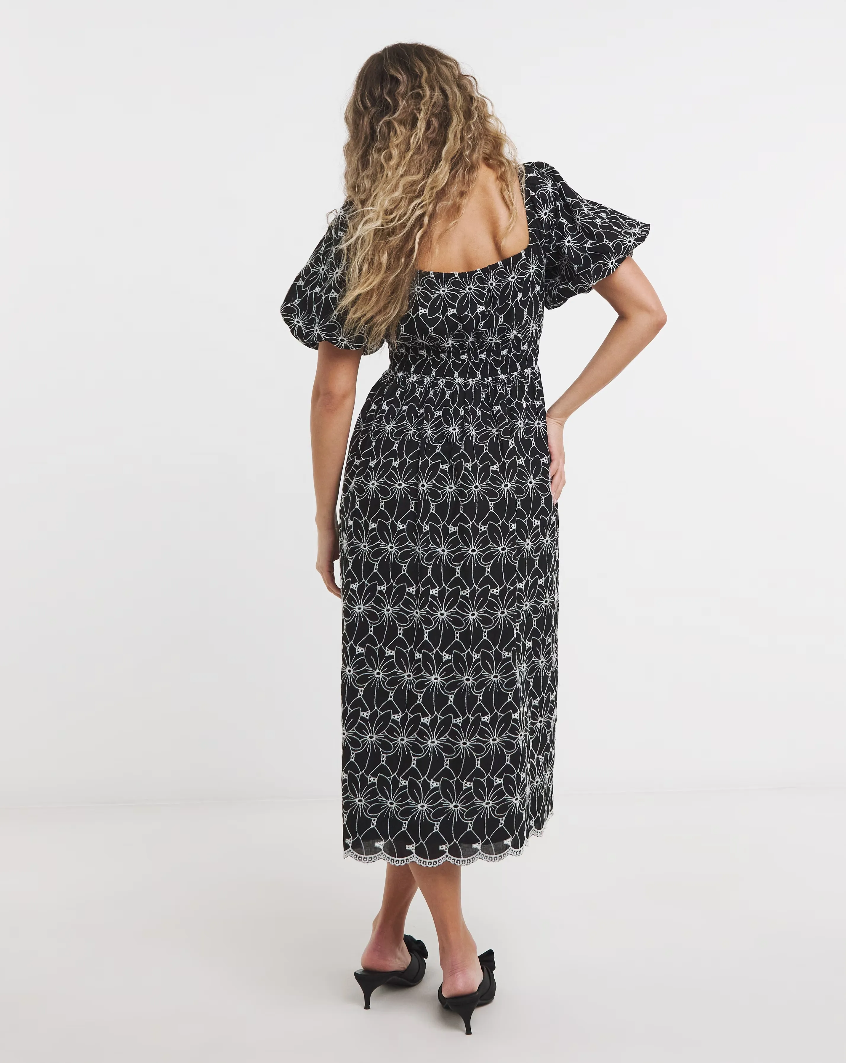176695-lovedrobe-broderie-puff-sleeve-square-neck-elasticated-waist-midi-dress-1.webp