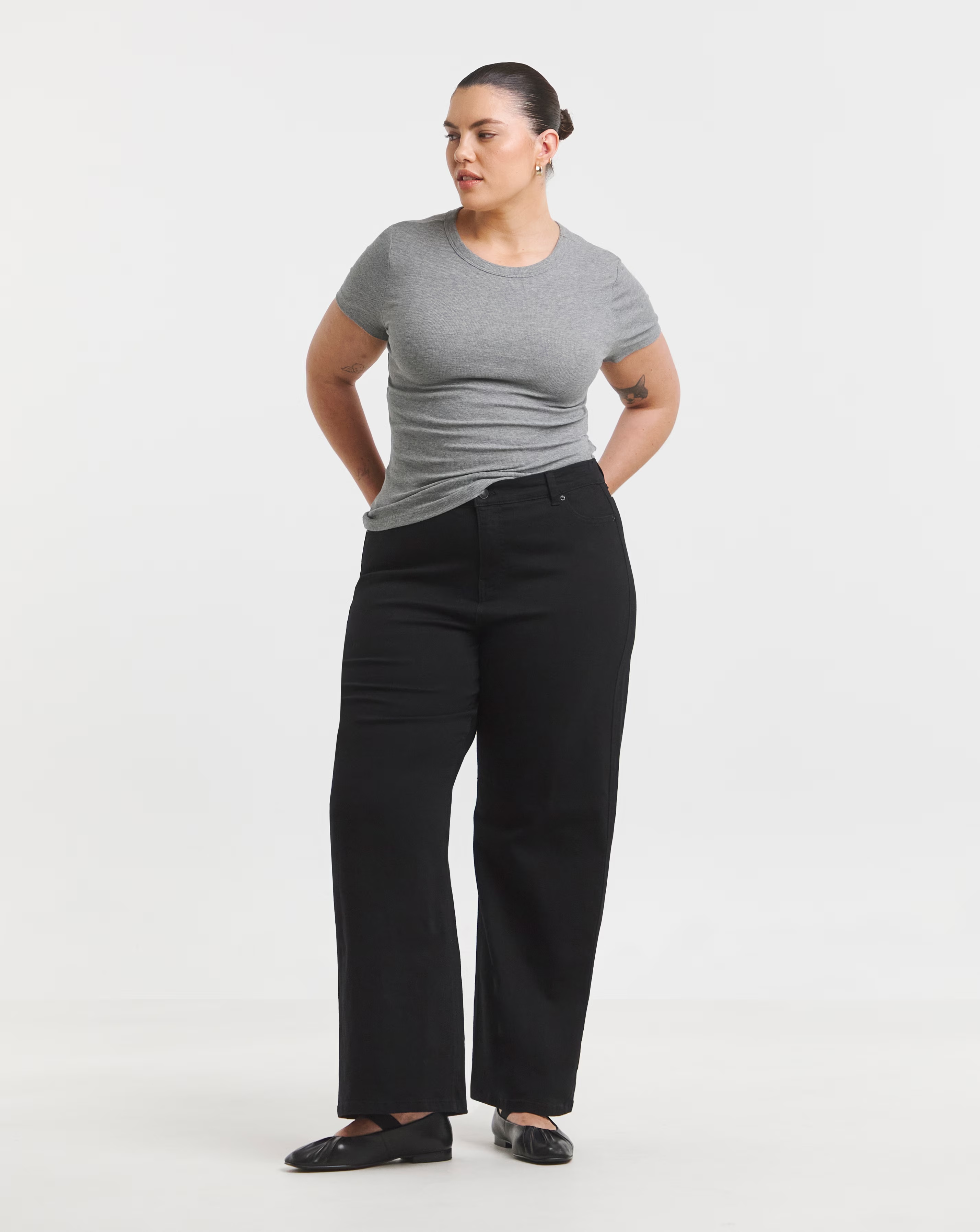 Simply Be Womens 24/7 Stretch Wide Leg Jeans - Black 1 178042-simply-be-womens-24-7-stretch-wide-leg-jeans-black-1.jpg