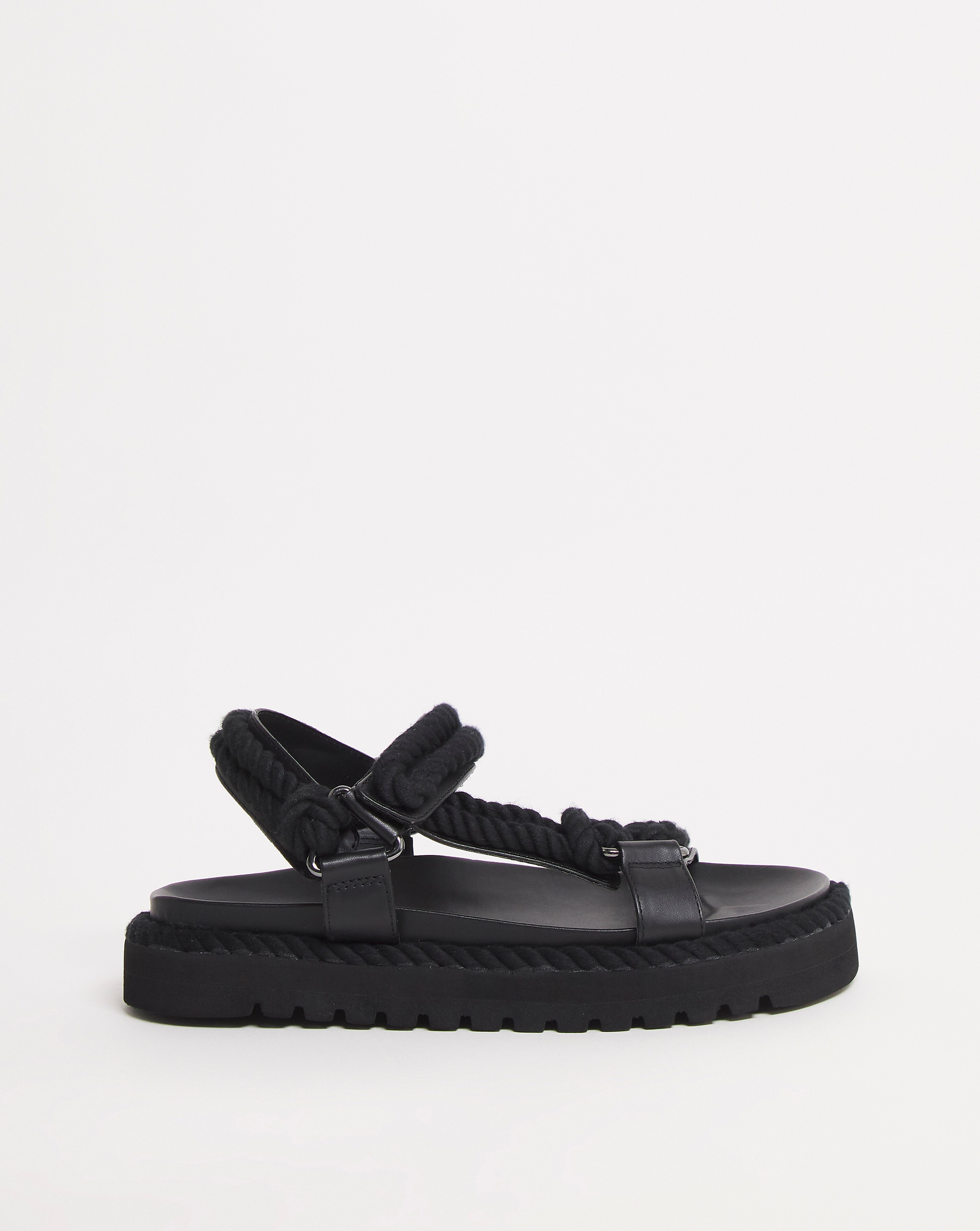 Lucy Rope Chunky Sandal Extra Wide Fit
