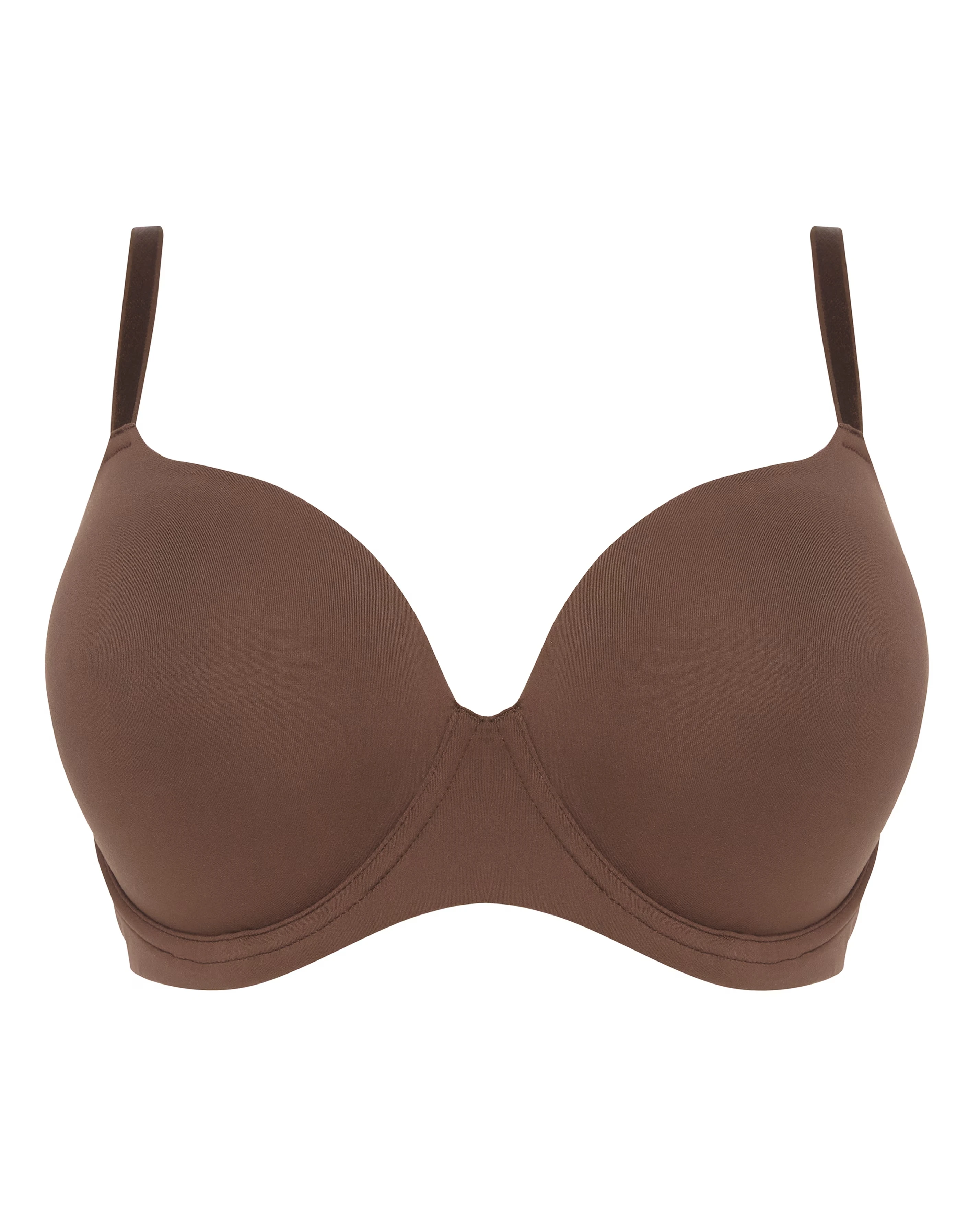 Feather Touch Moulded T Shirt Bra B-F- Nude 1