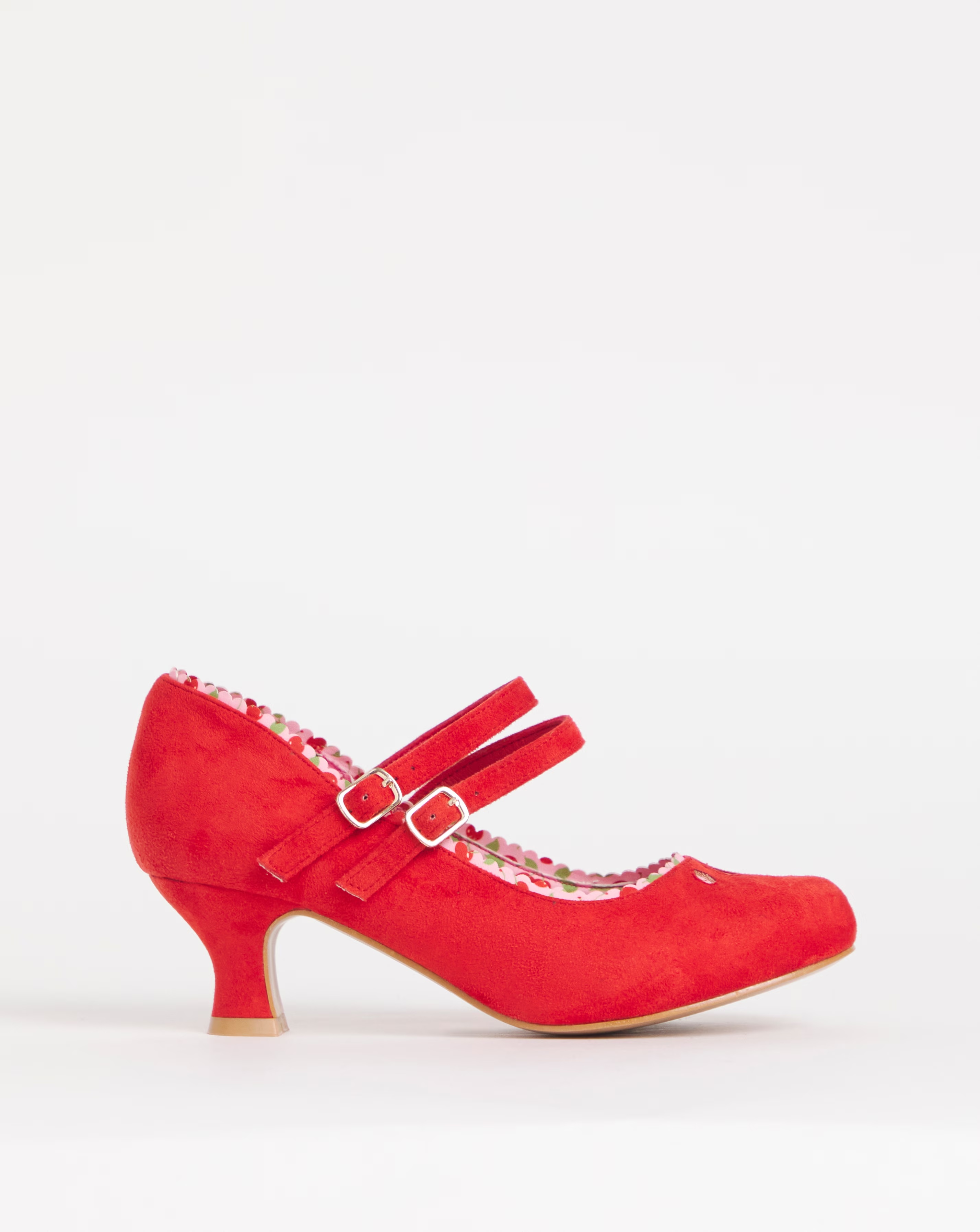 Joe Browns Red Cherry Mary Jane -Wide Fit (E)