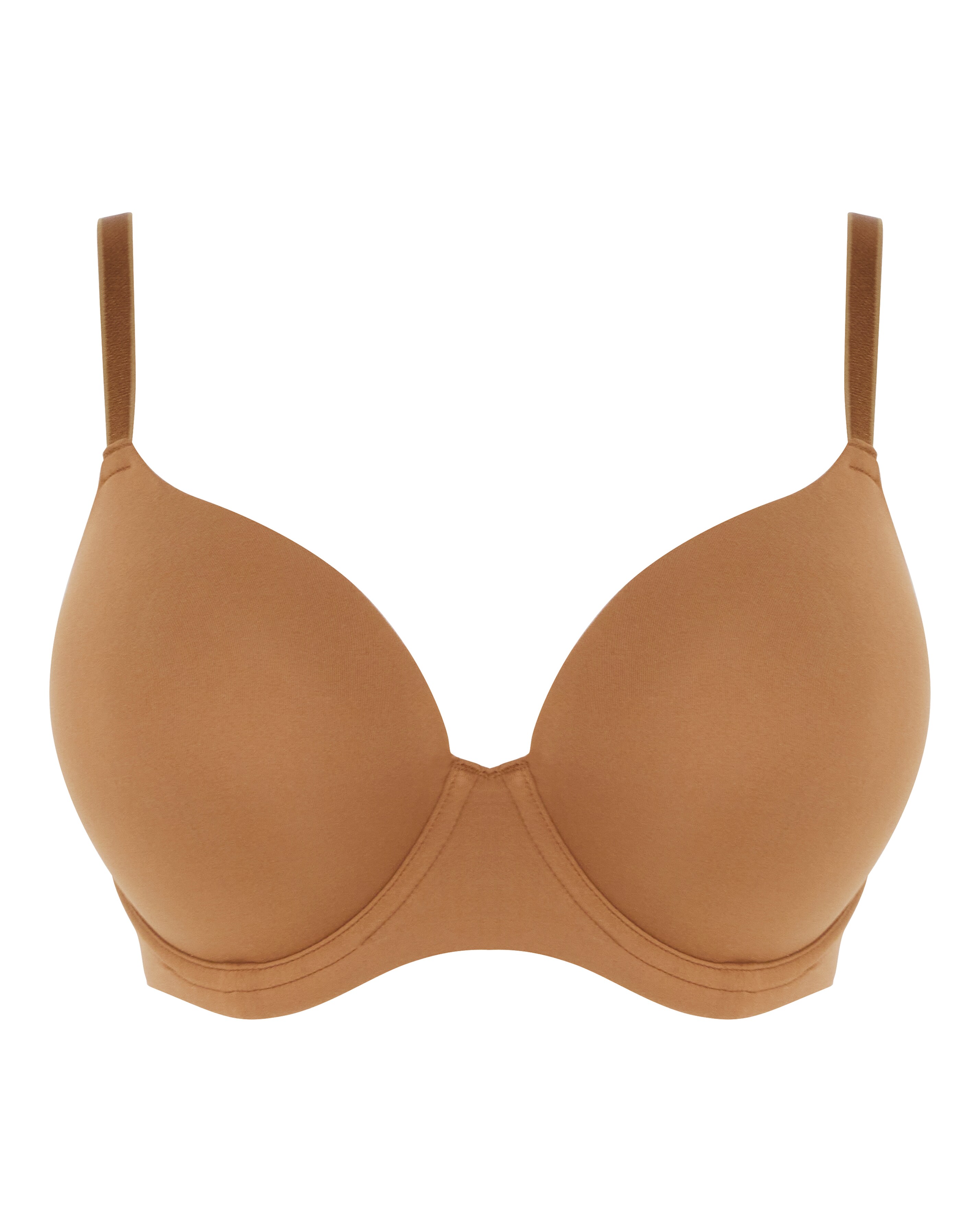 Feather Touch Moulded T Shirt Bra B-F - Nude 3