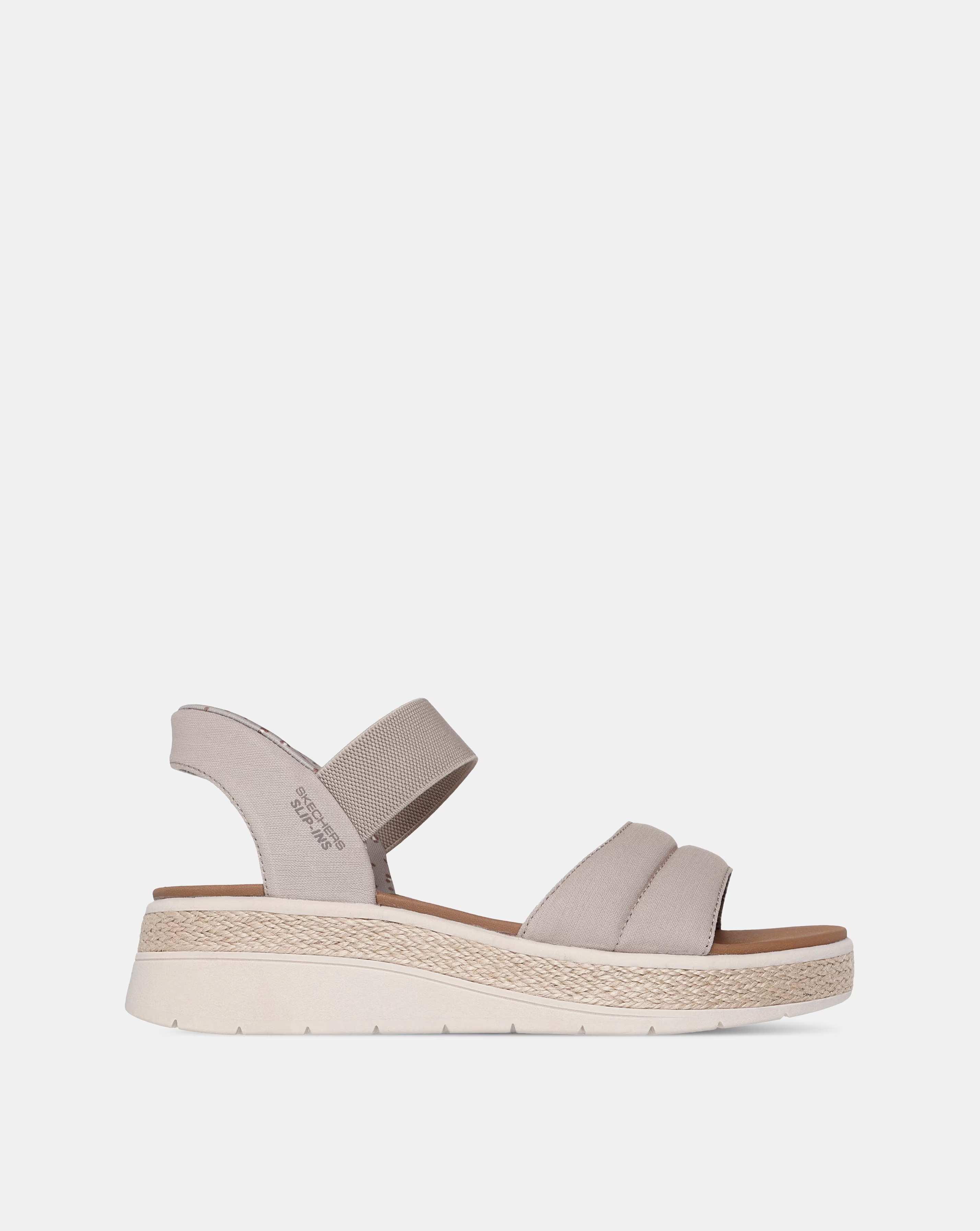 Skechers Taupe Bobs Sun Ray Slip Ins Sandals -Standard Fit (D) 1 20882-skechers-taupe-bobs-sun-ray-slip-ins-sandals-standard-fit-d–1.jpg