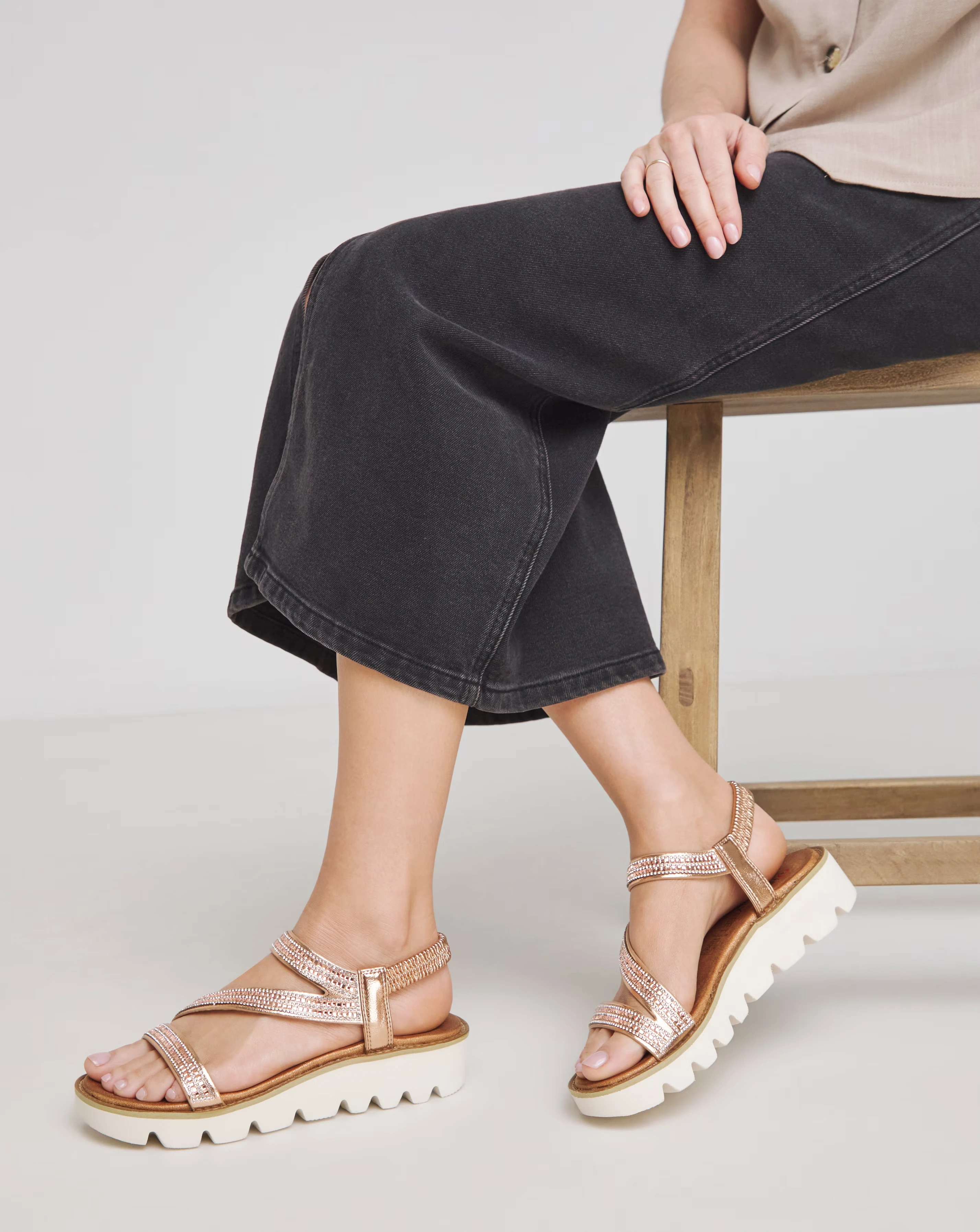 Heavenly Feet Fresco Strappy Glitter Sandals Wide Fit 1 20899-heavenly-feet-fresco-strappy-glitter-sandals-wide-fit-1.webp