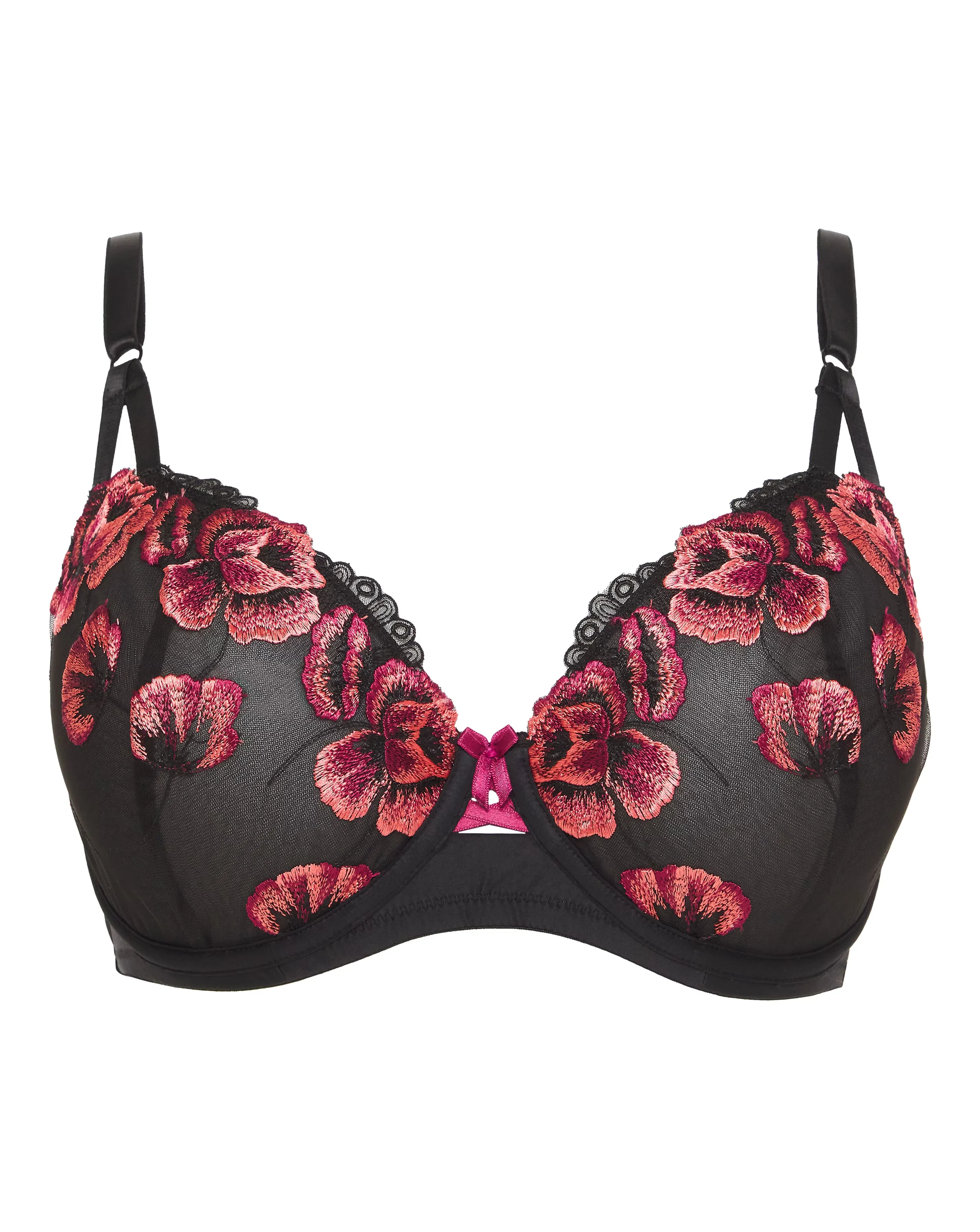 Joanna Hope Poppy Embroidery Non Padded Wired Balcony Bra B-F 1 25219-joanna-hope-poppy-embroidery-non-padded-wired-balcony-bra-b-f-1.webp