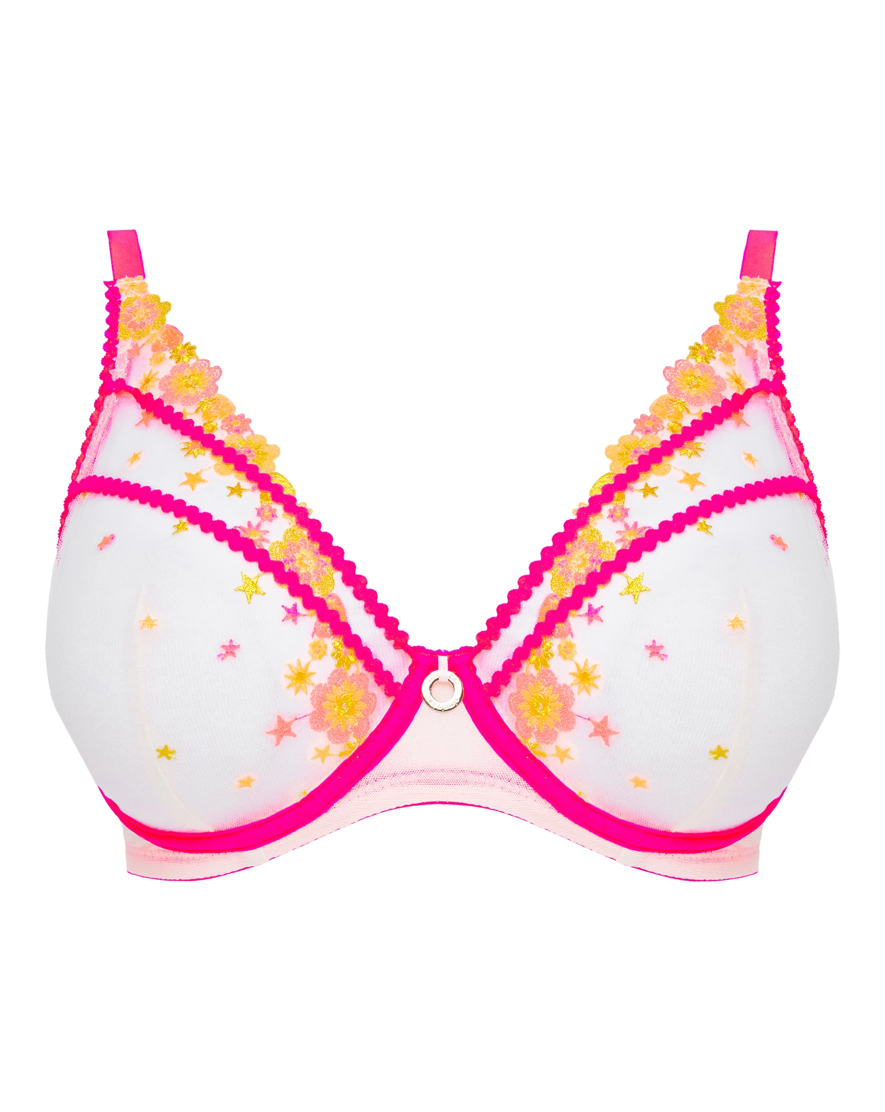 Simply Be Neon Embroidery U/W Plunge