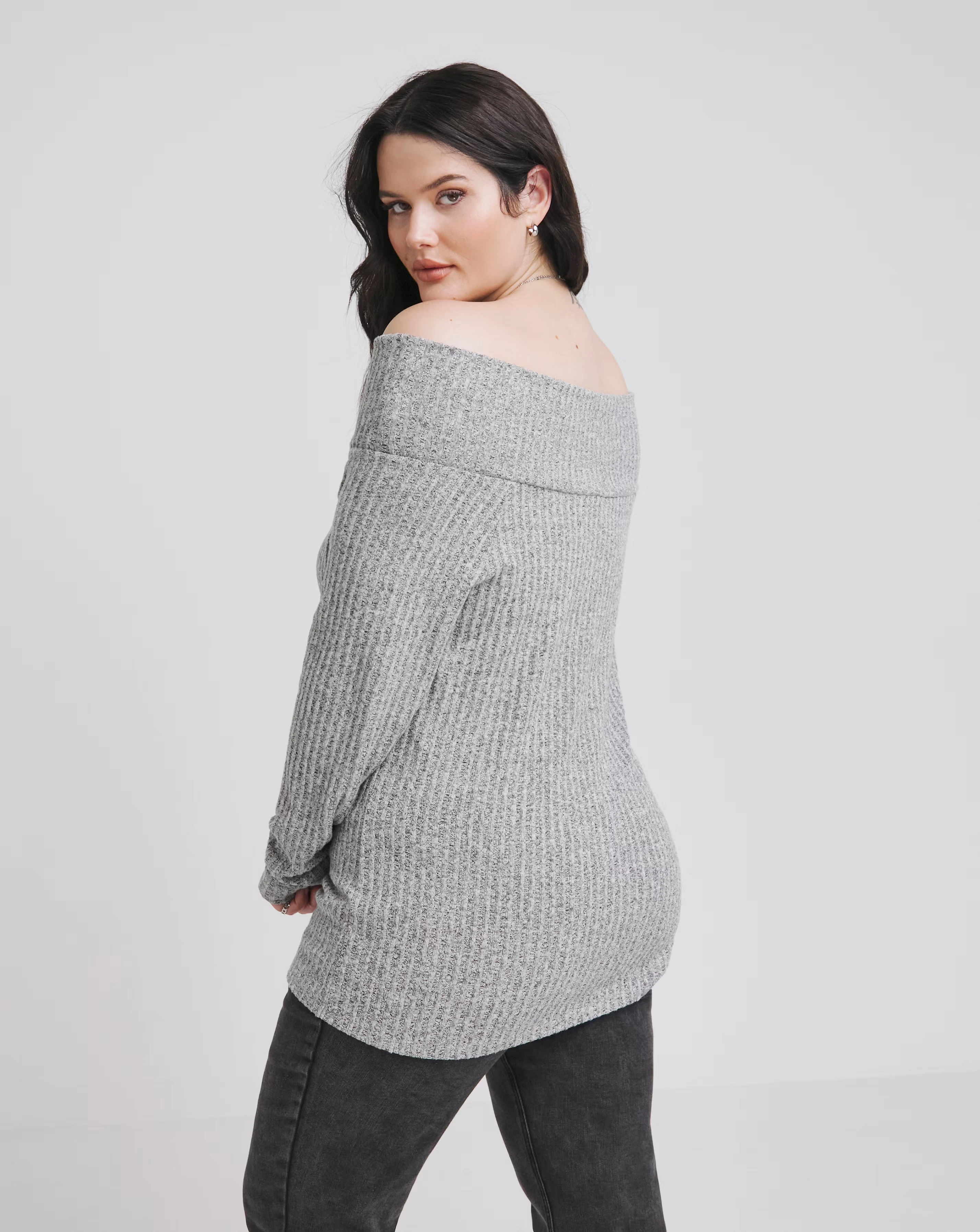 27785-simply-be-grey-marl-rib-bardot-top-1.webp