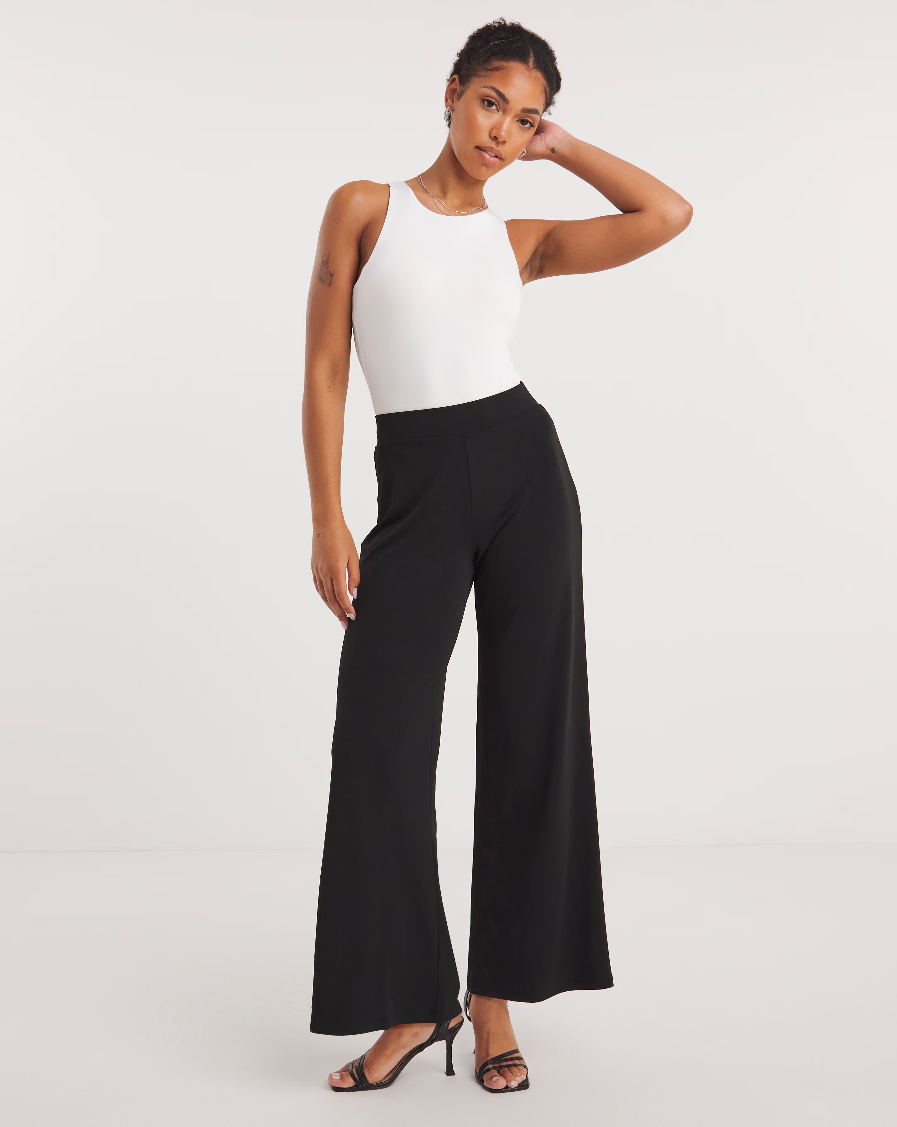 Joanna Hope Regular Black Palazzo Trouser