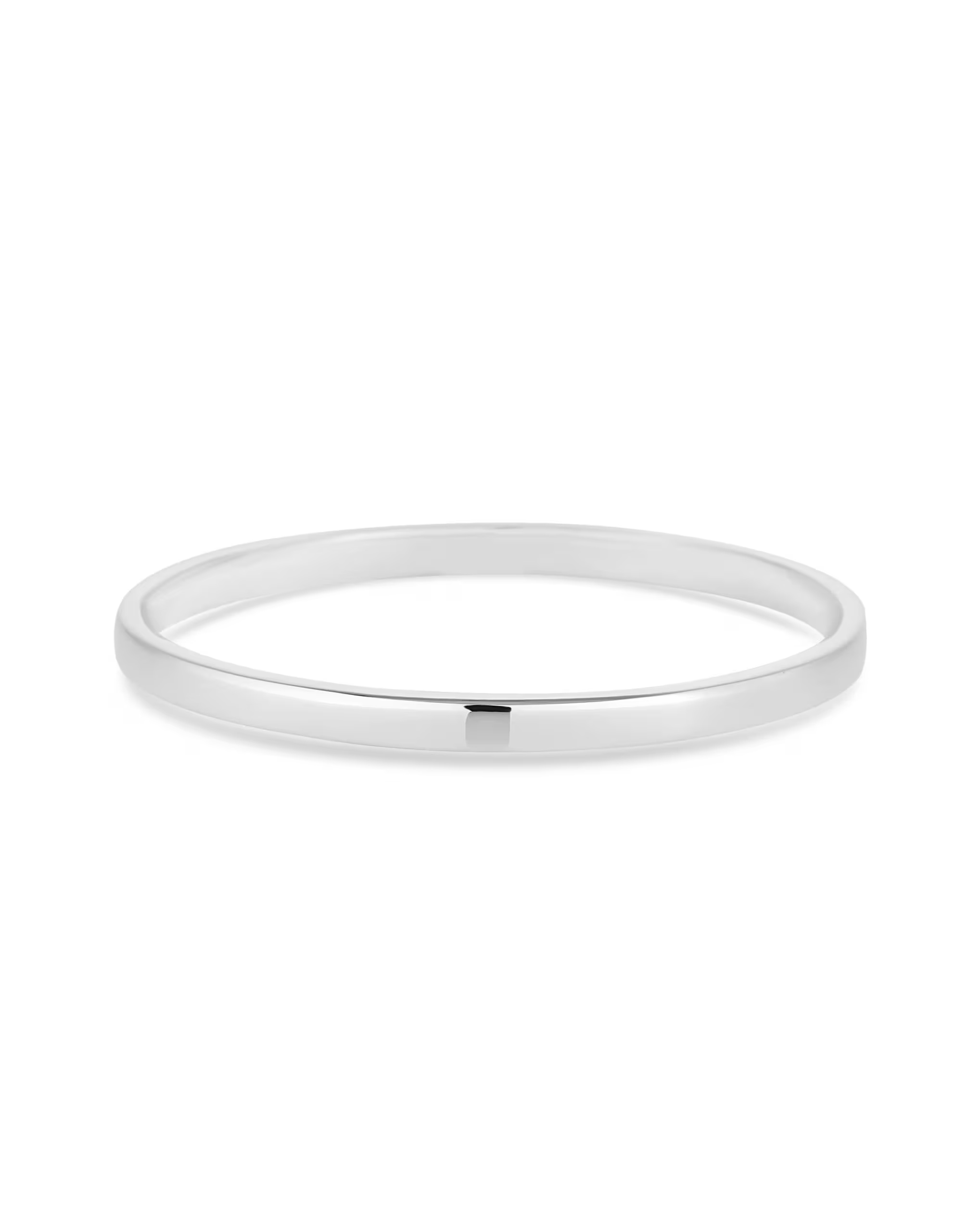 Simply Silver Sterling Silver 925 Classic Bangle Bracelet
