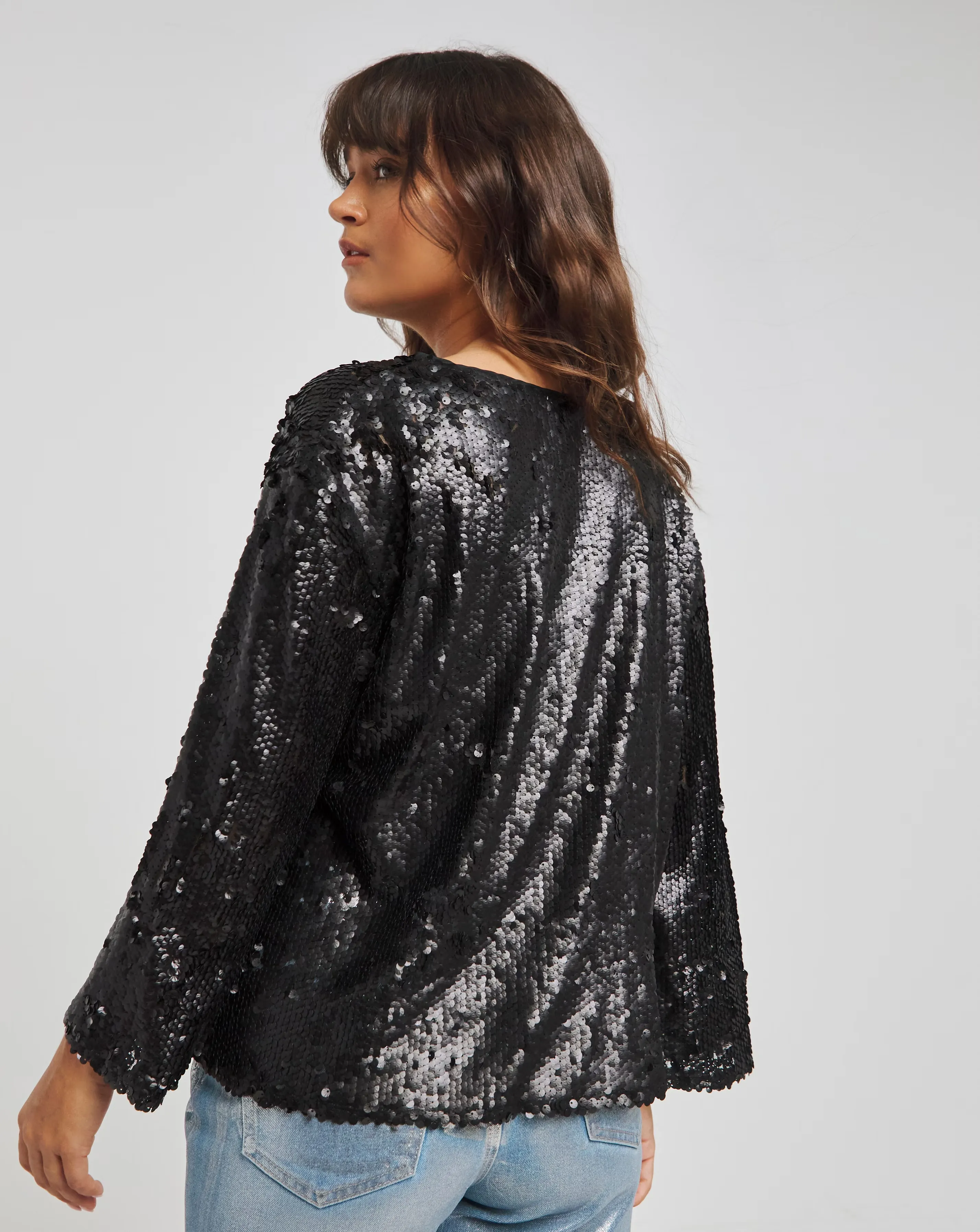 34154-black-flared-sleeve-matte-sequin-top-1.webp