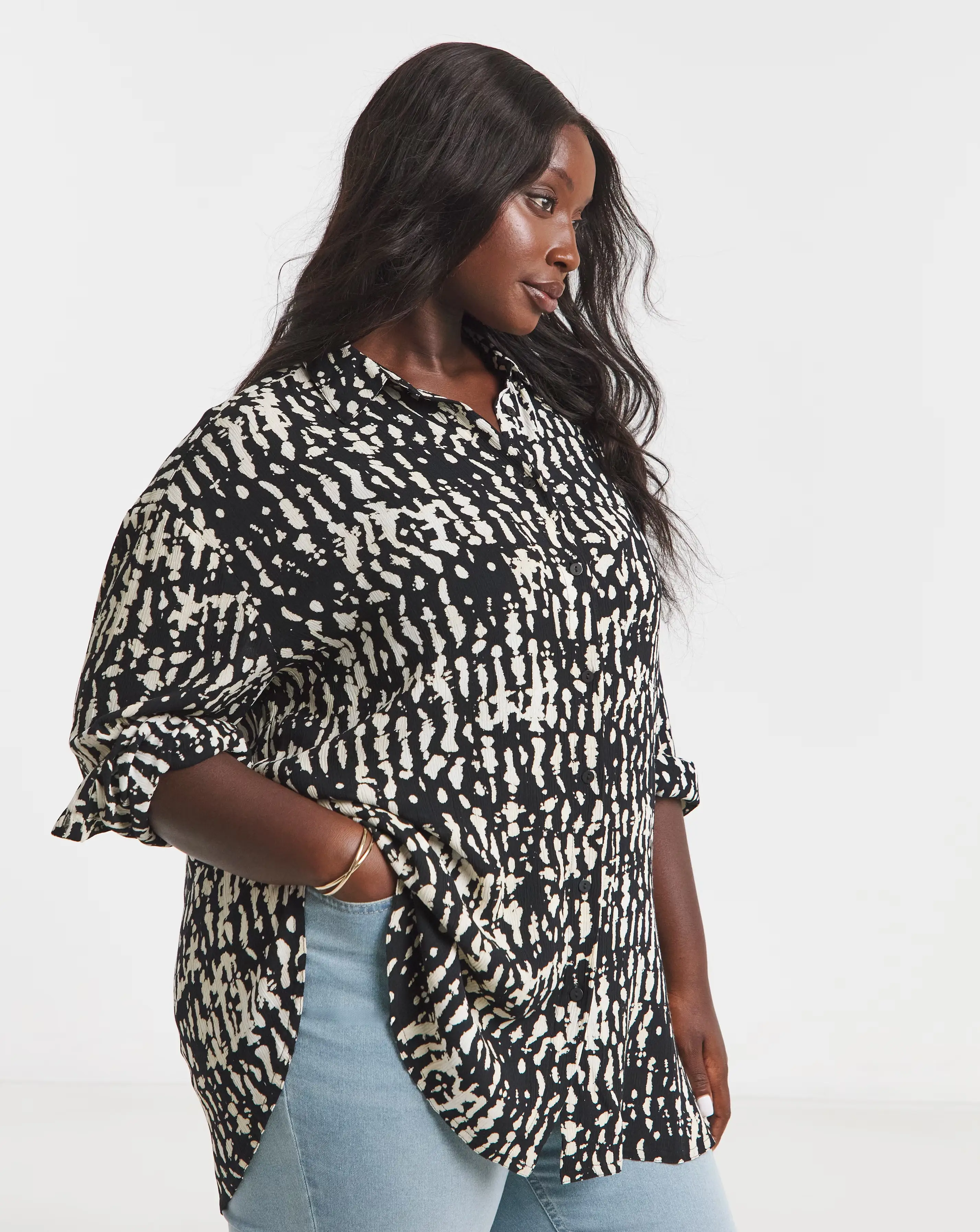 Simply Be Mono Print Crinkle Shirt 1 36749-simply-be-mono-print-crinkle-shirt-1.webp