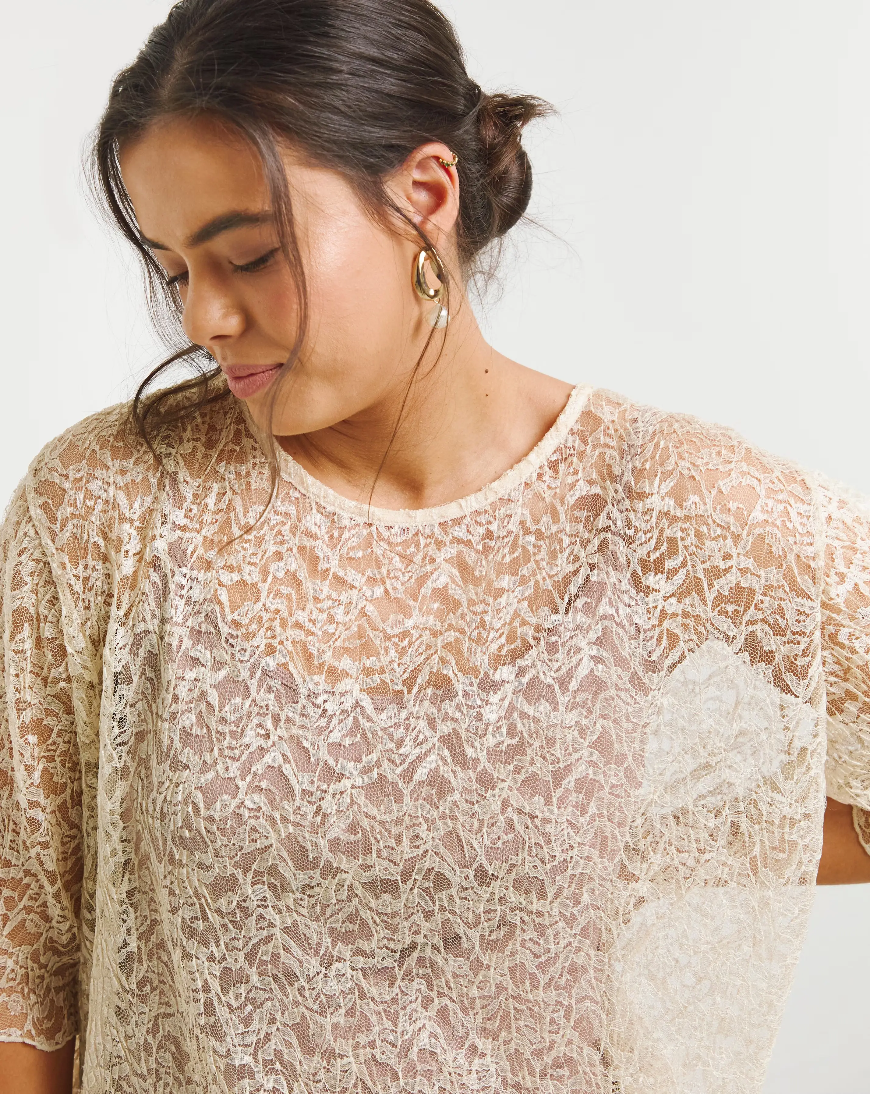 Simply Be Champagne Lace Boxy Top 1 37535-simply-be-champagne-lace-boxy-top-1.webp