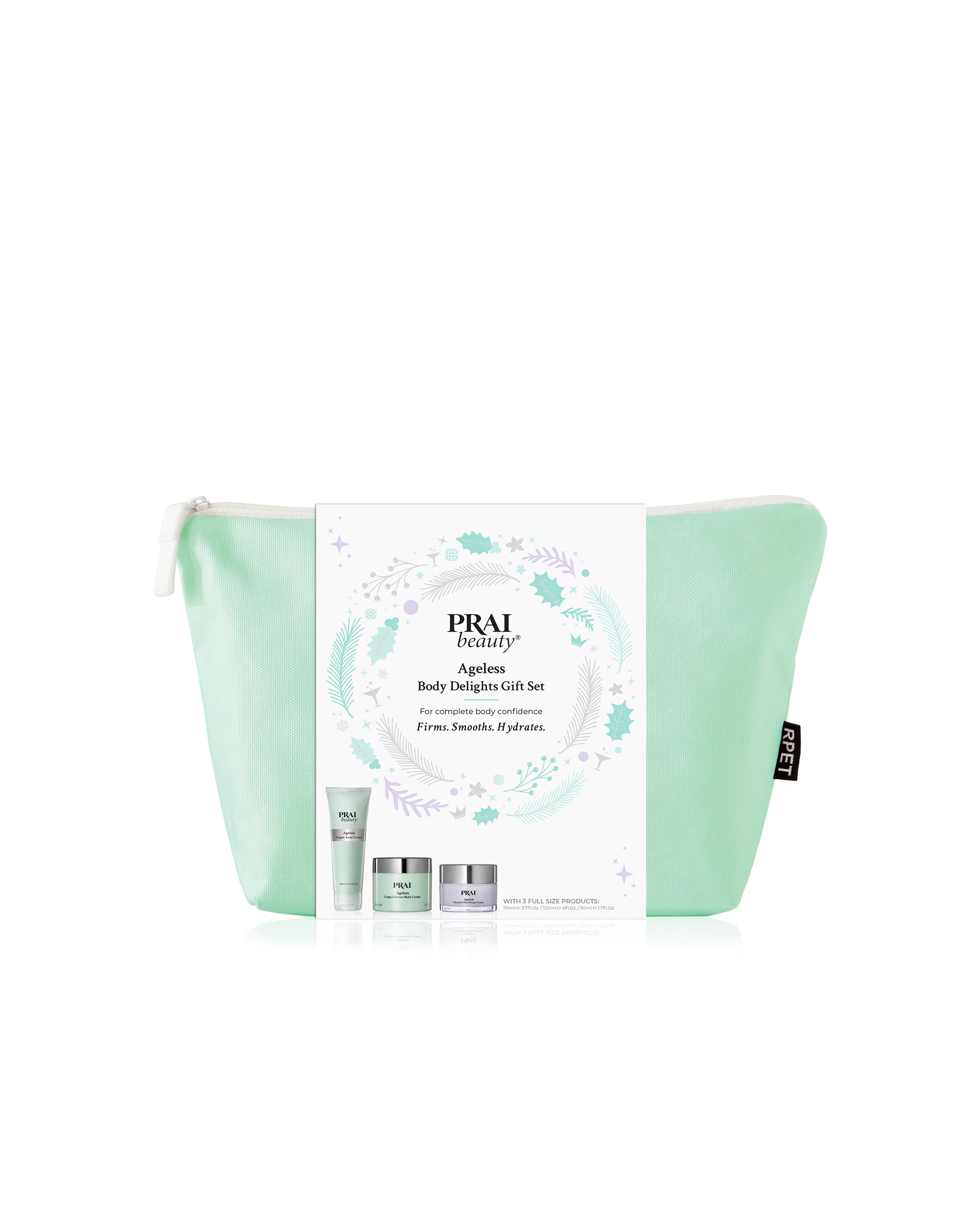 Prai Beauty Ageless Delights Green Bag