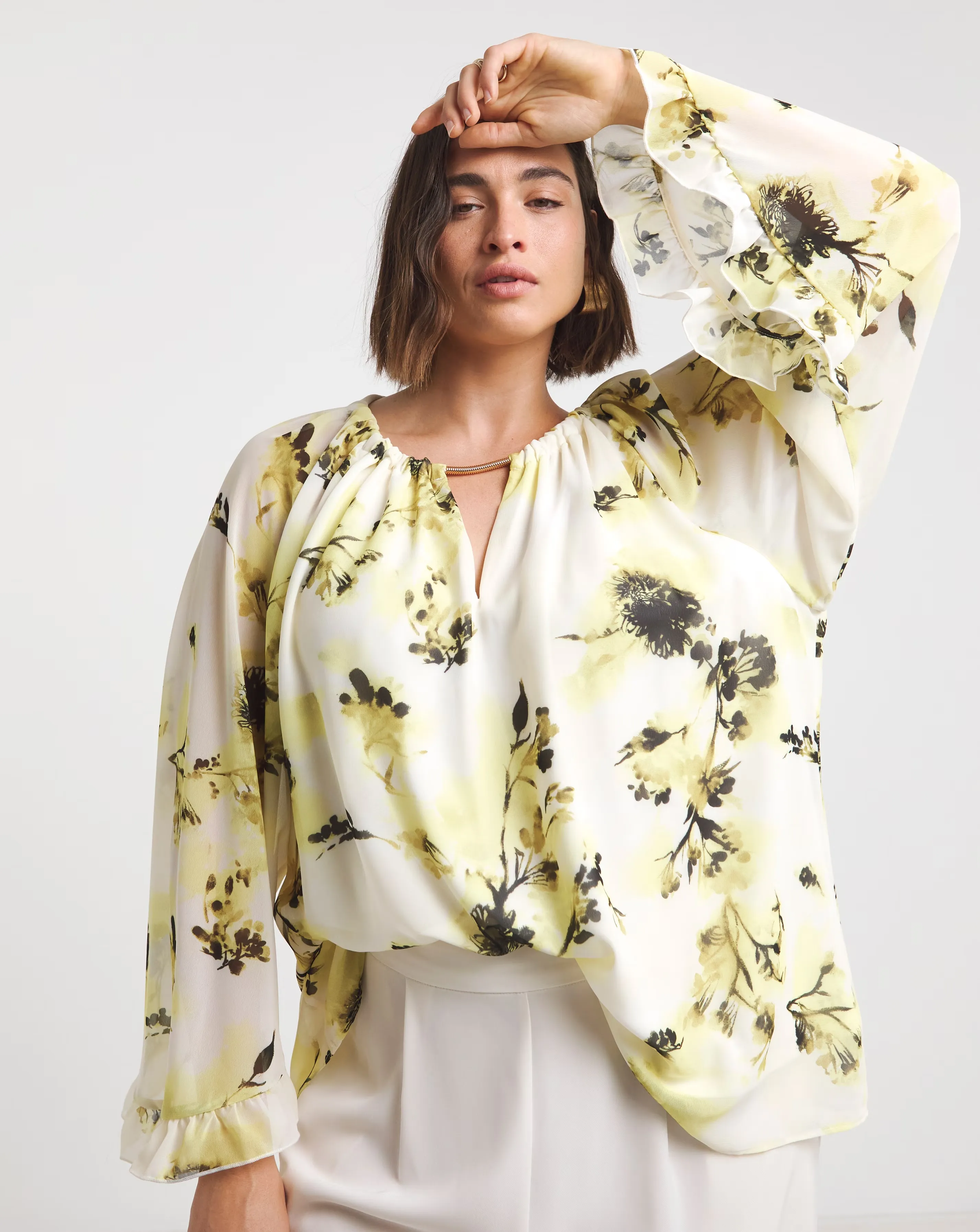 Joanna Hope Blouse With Neck Detail 1 37915-joanna-hope-blouse-with-neck-detail-1.webp