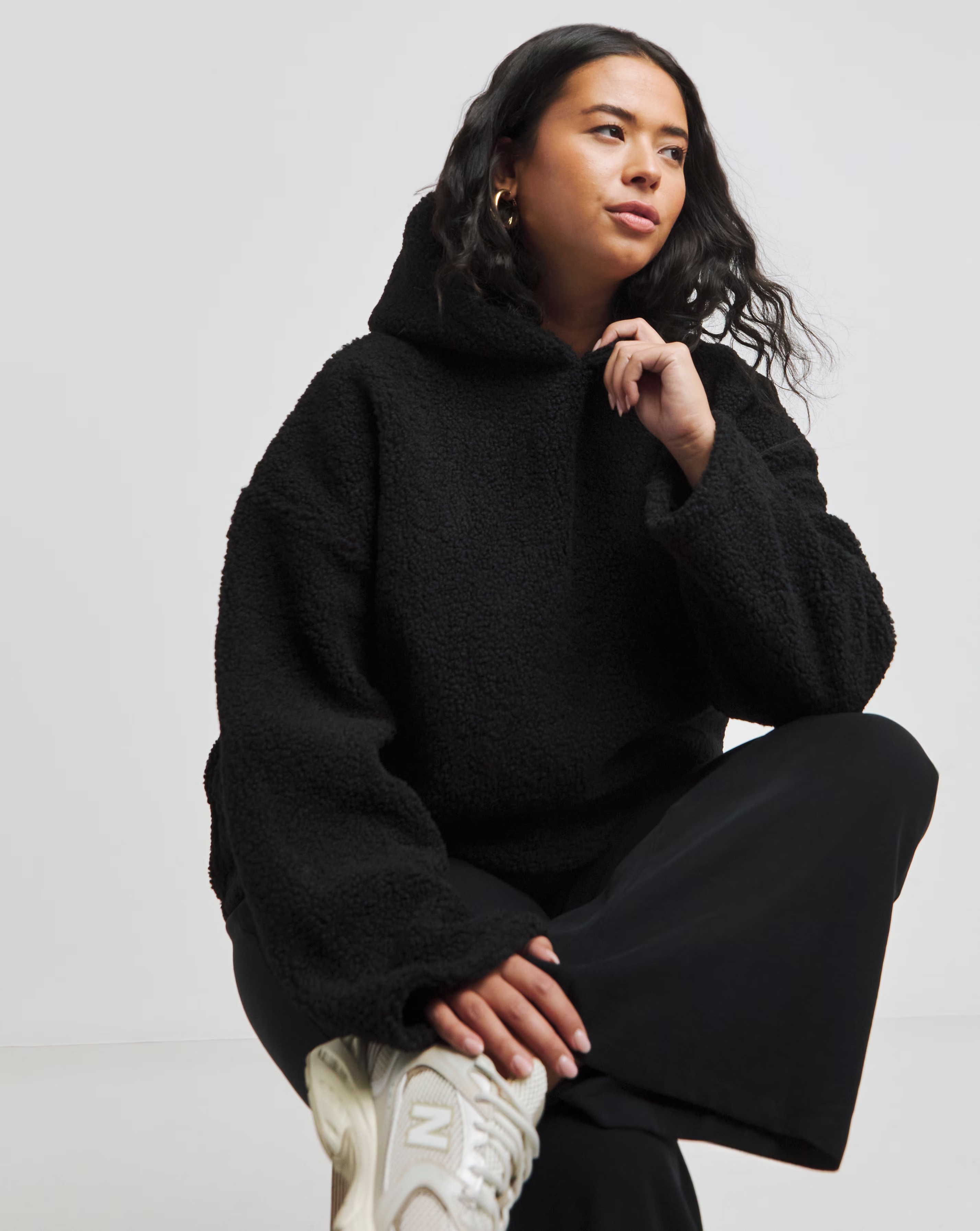 Black Teddy Hoodie