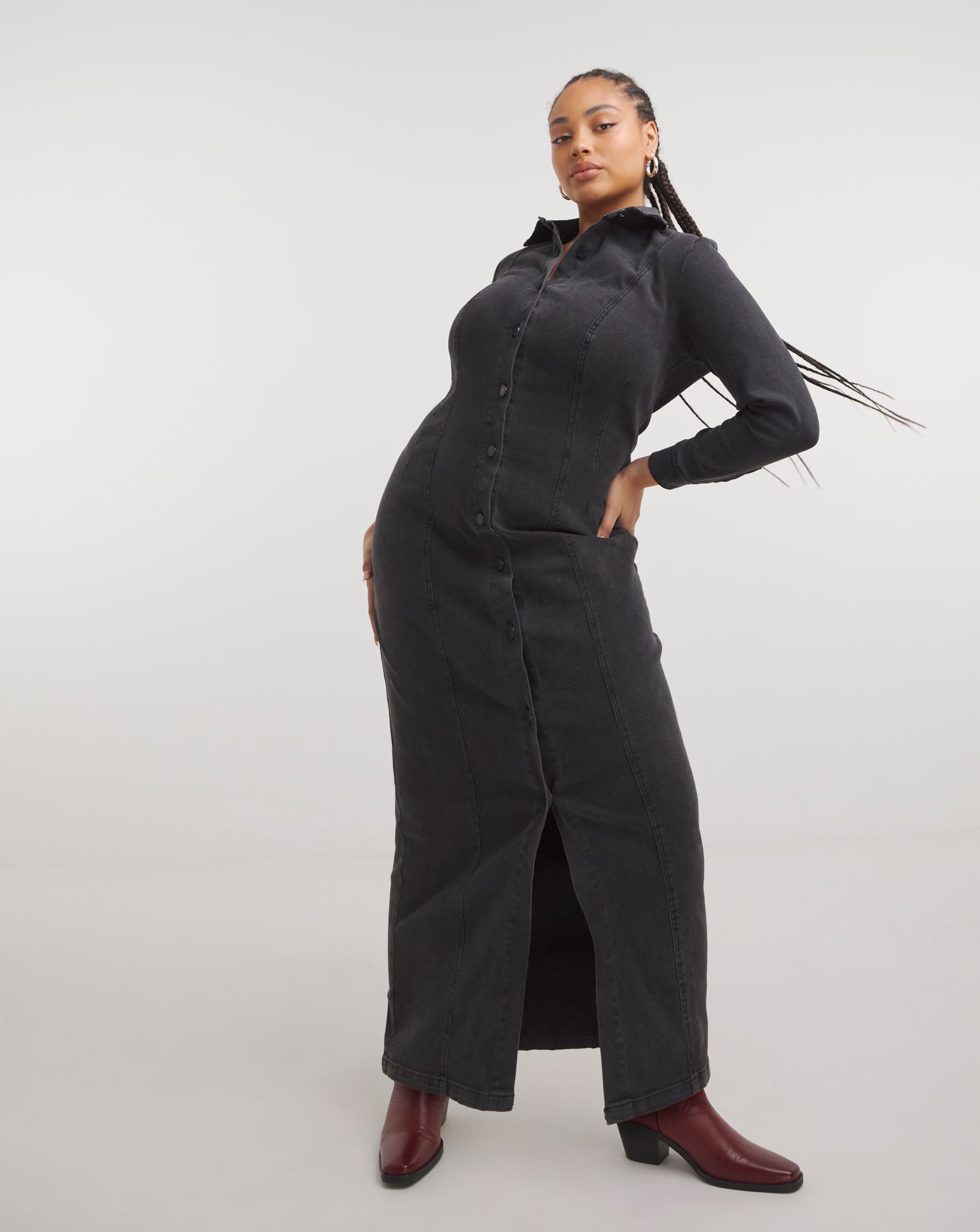 Black Denim Button Through Maxi Dress 1 40014-black-denim-button-through-maxi-dress-1.jpg