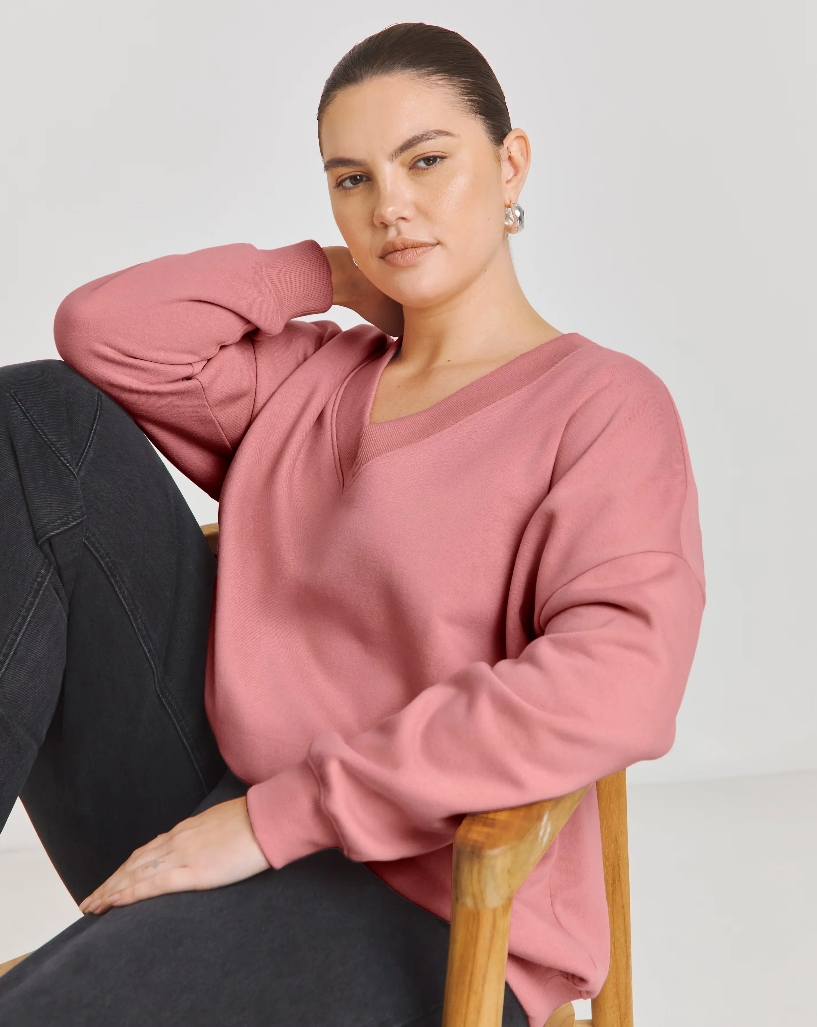 40308-blush-pink-deep-v-neck-sweatshirt-1.jpg