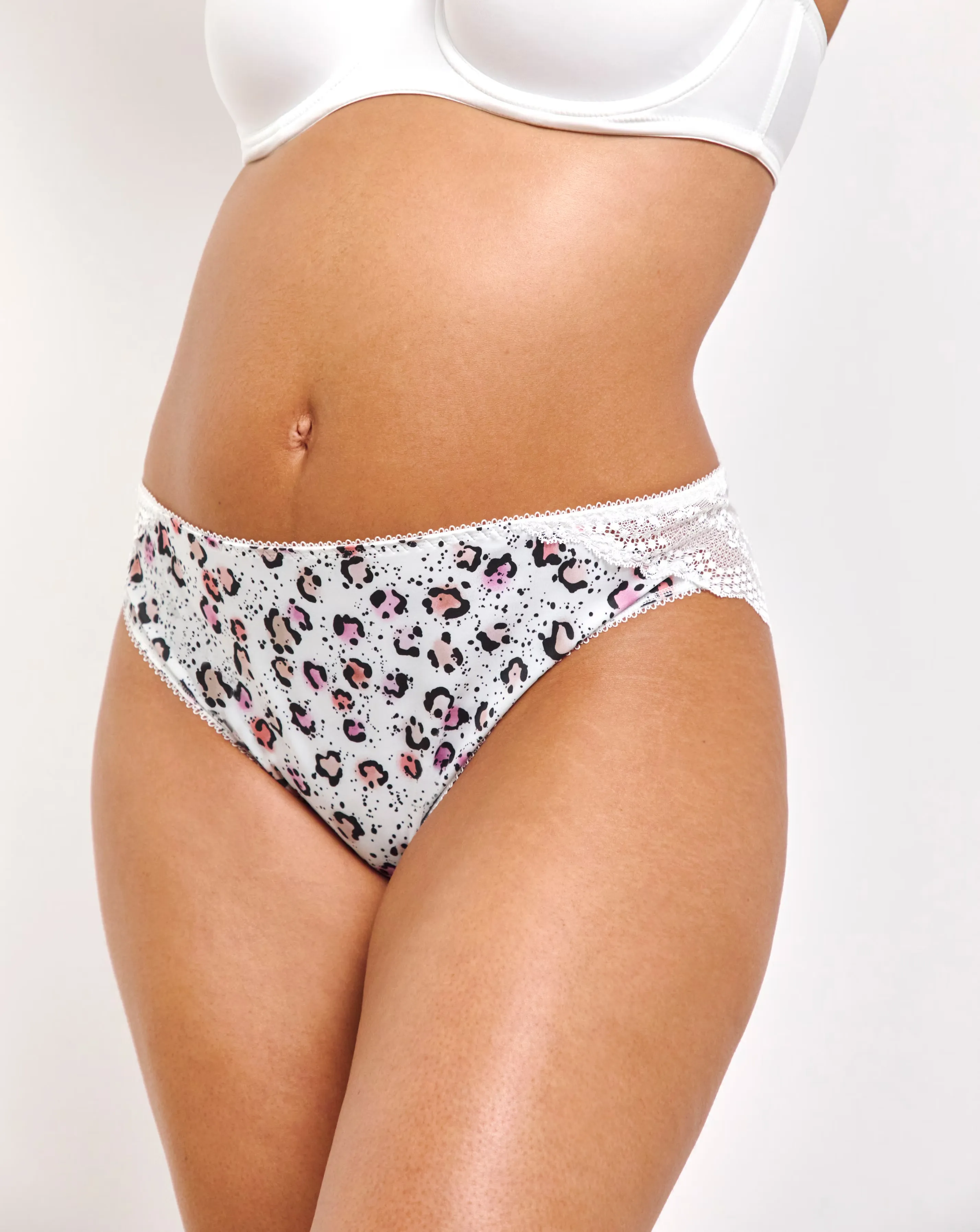 Elomi Lucie High Leg Knicker Rumble