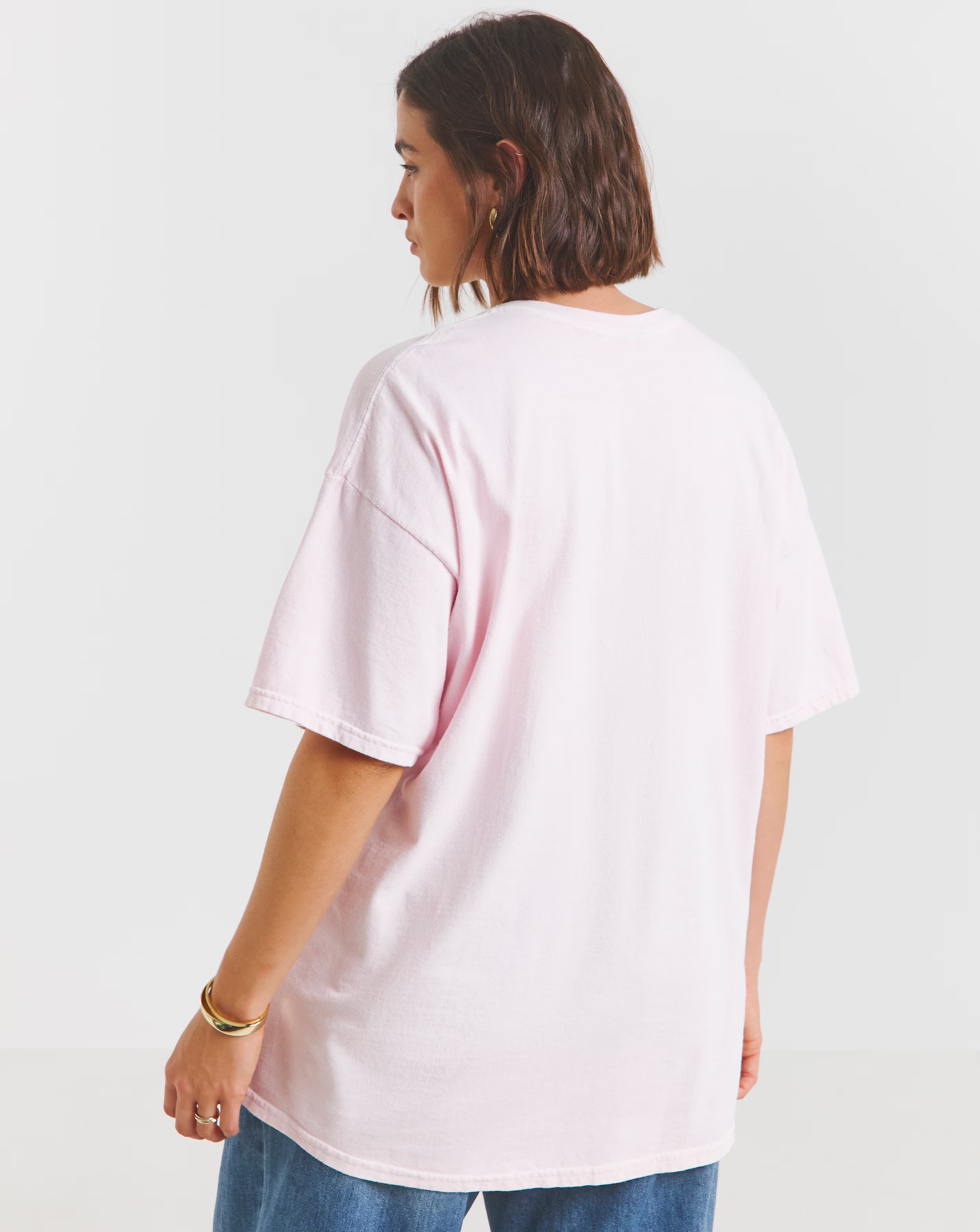 Simply Be Baby Pink Marilyn Monroe License T-Shirt