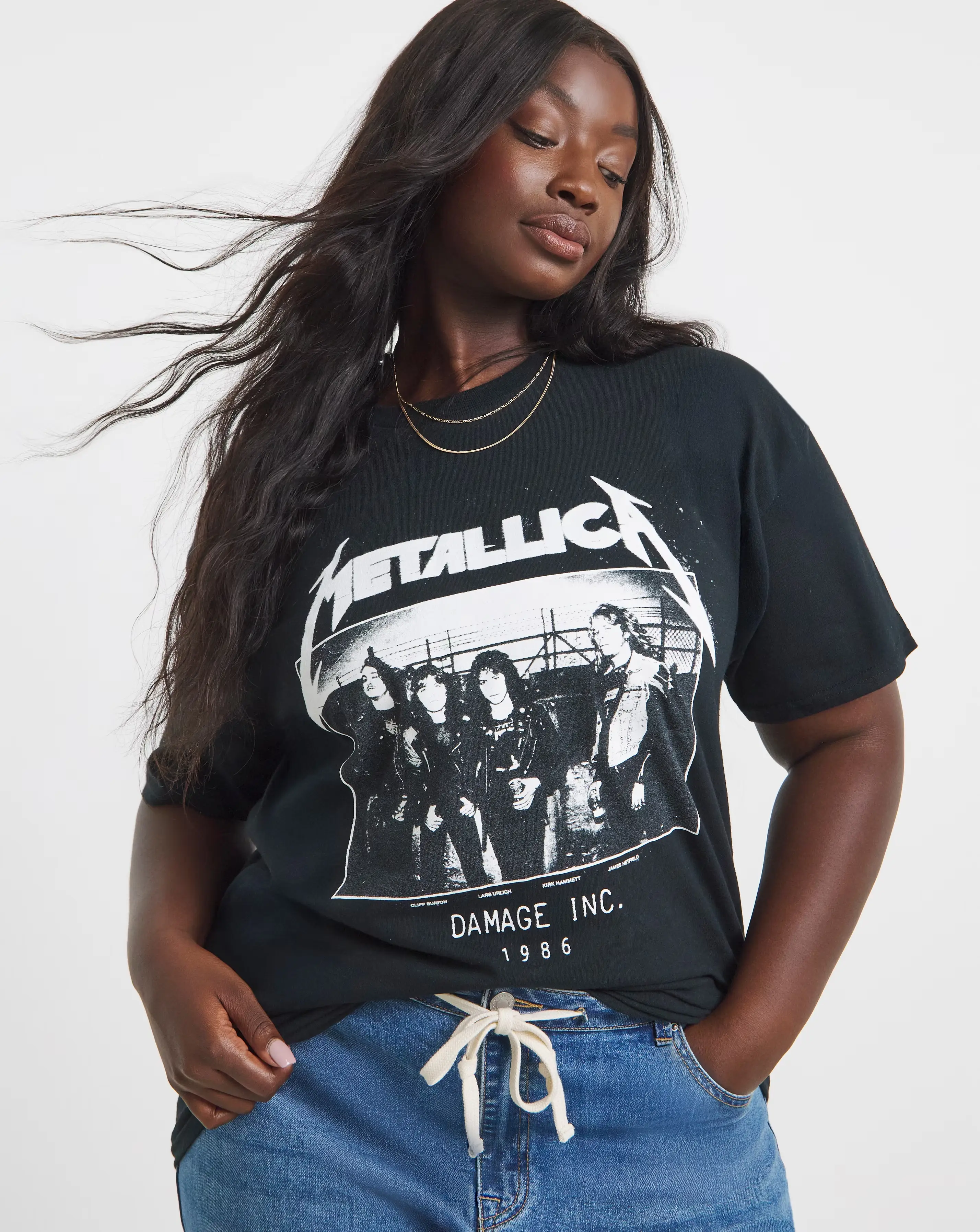 Black Metallica License T-shirt