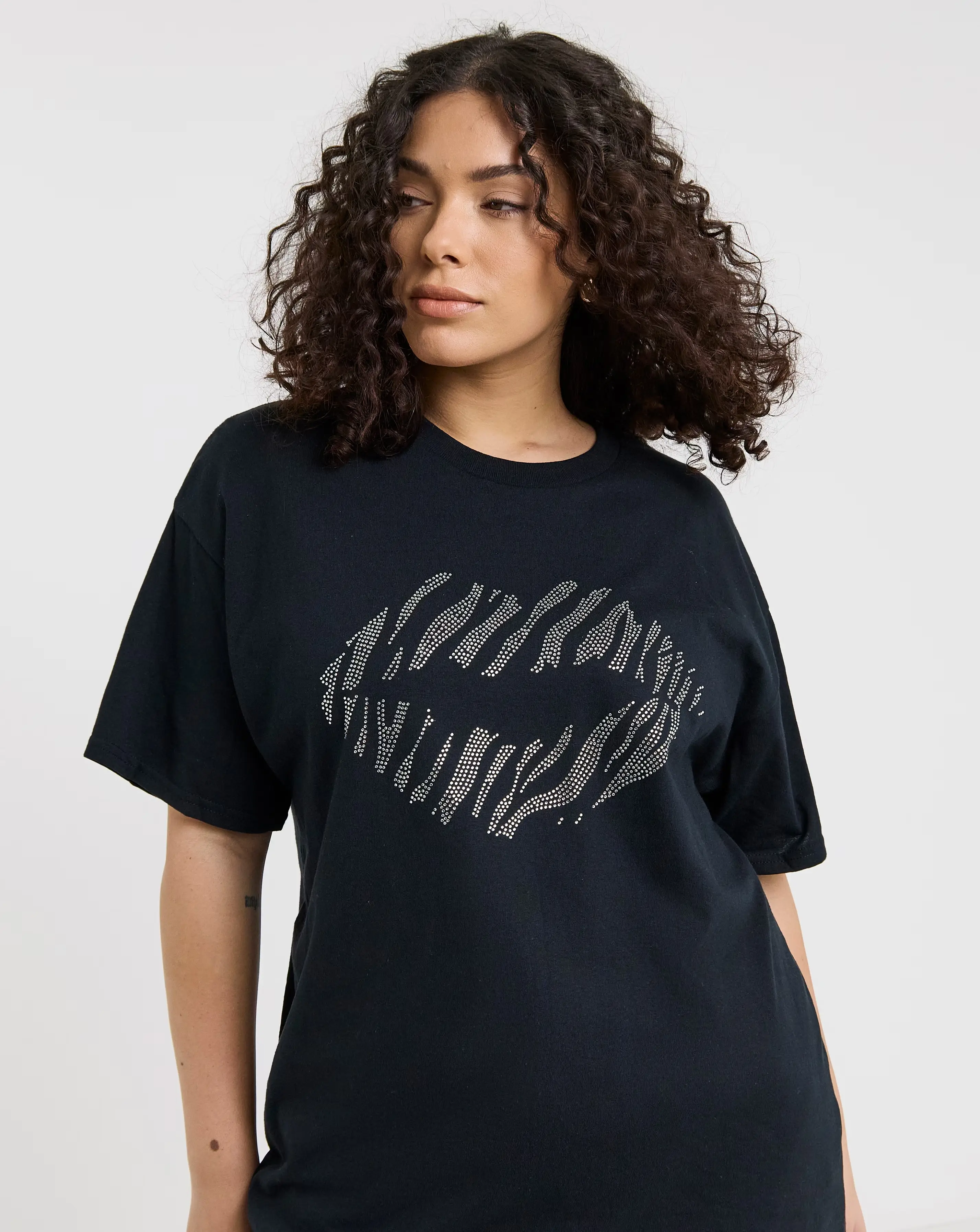 Black Diamante Zebra Lips T-Shirt 1 43146-black-diamante-zebra-lips-t-shirt-1.webp
