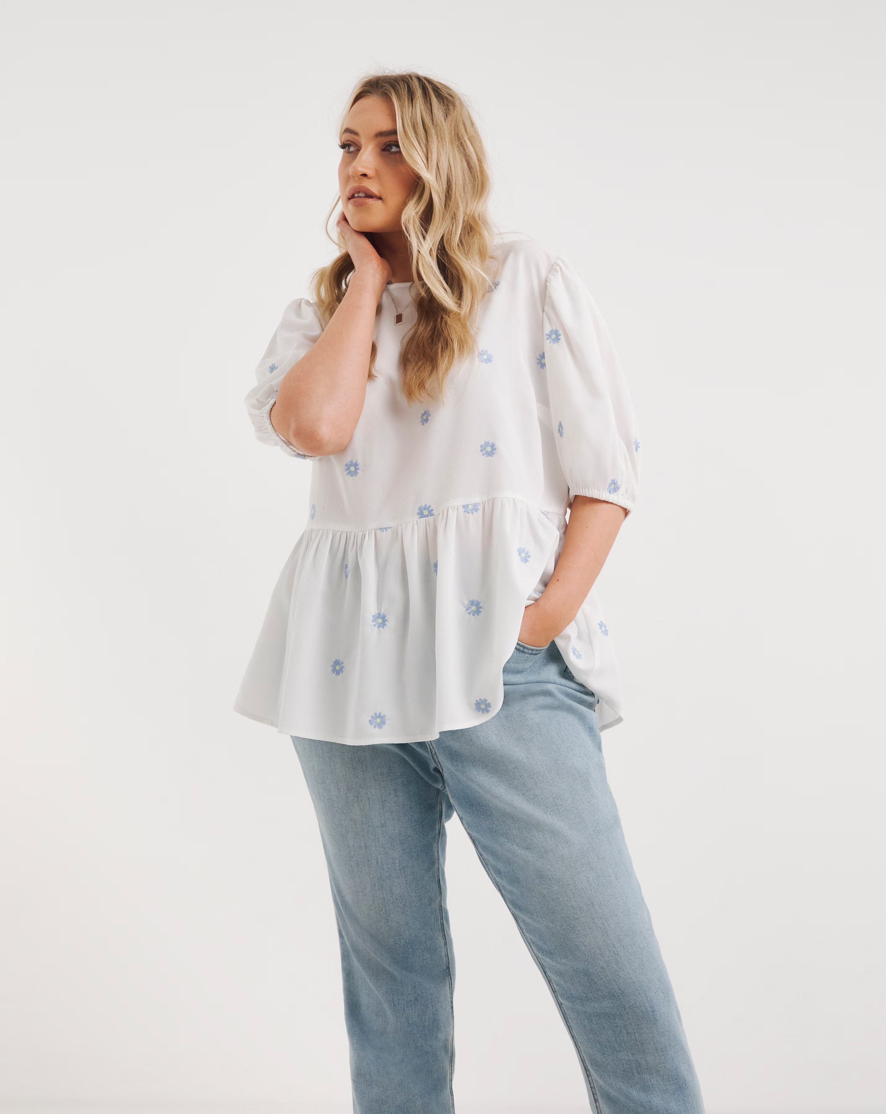 White Embroidered Puff Sleeve Top 1 43352-white-embroidered-puff-sleeve-top-1.jpg