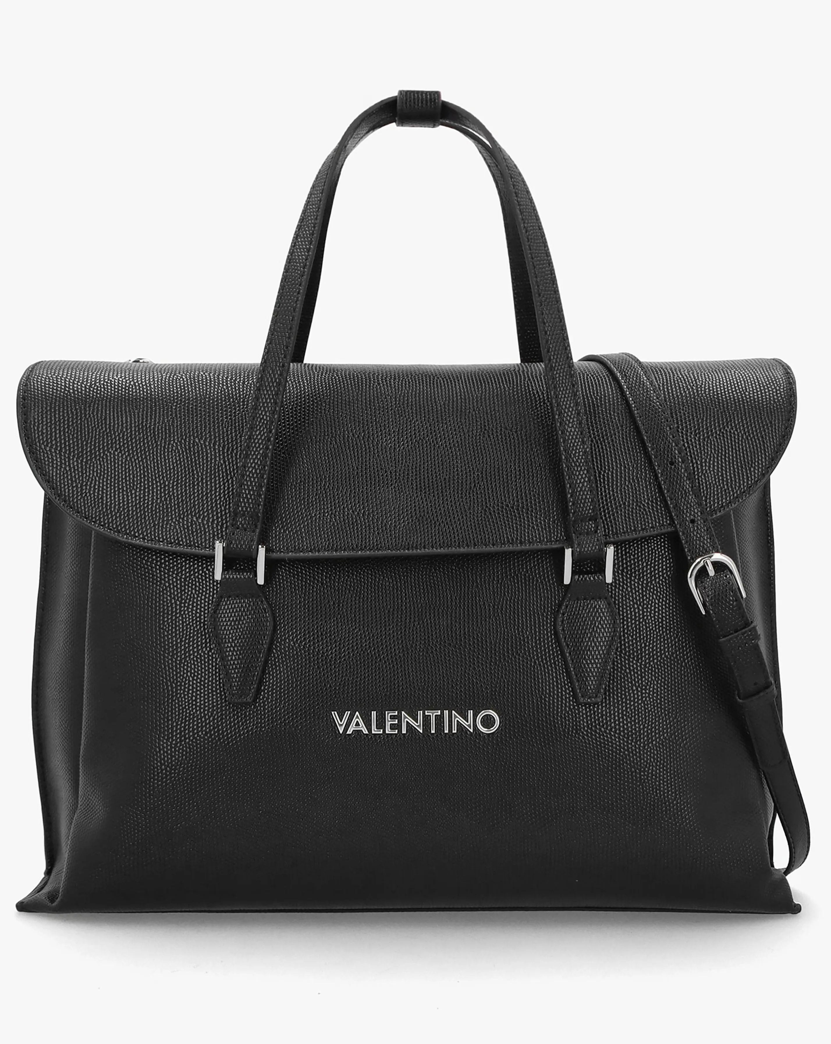Valentino Bags Whom Black Satchel Bag