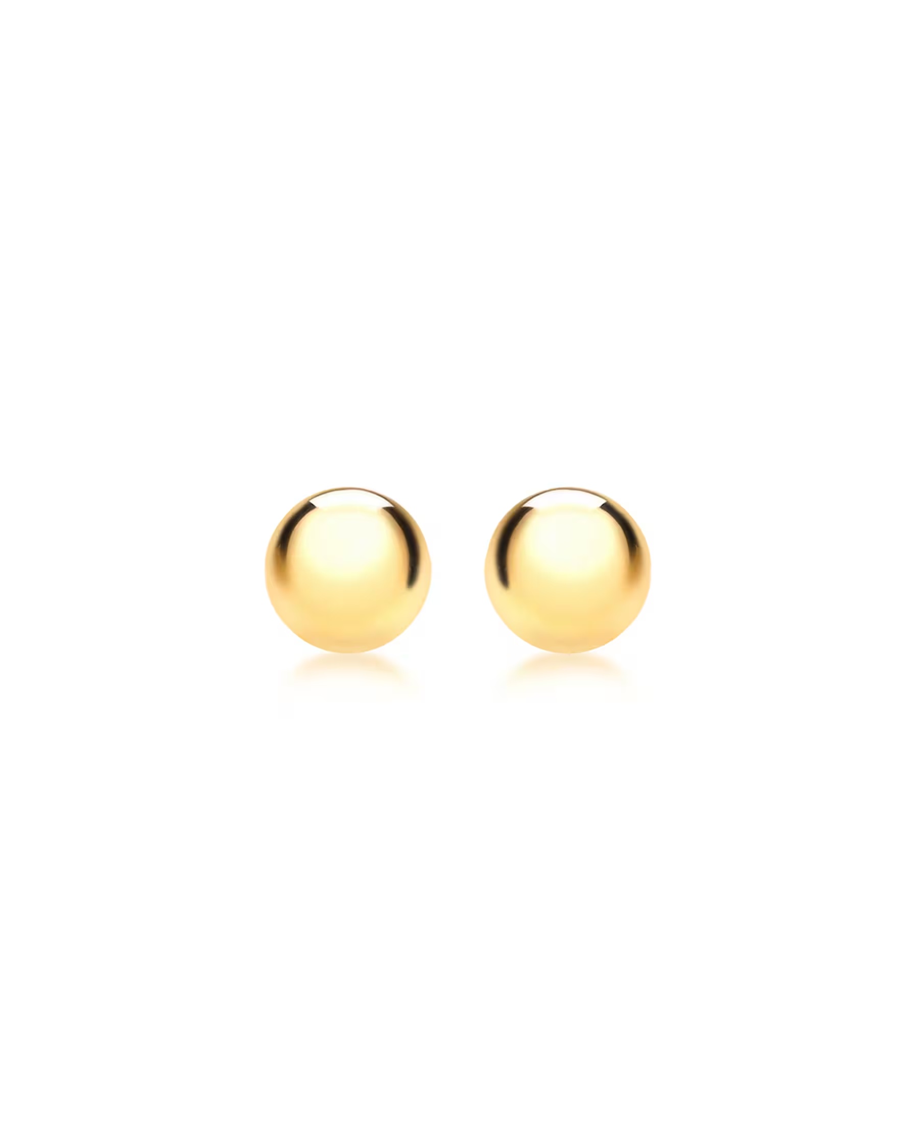 9 Carat Gold Small Ball Stud Earrings