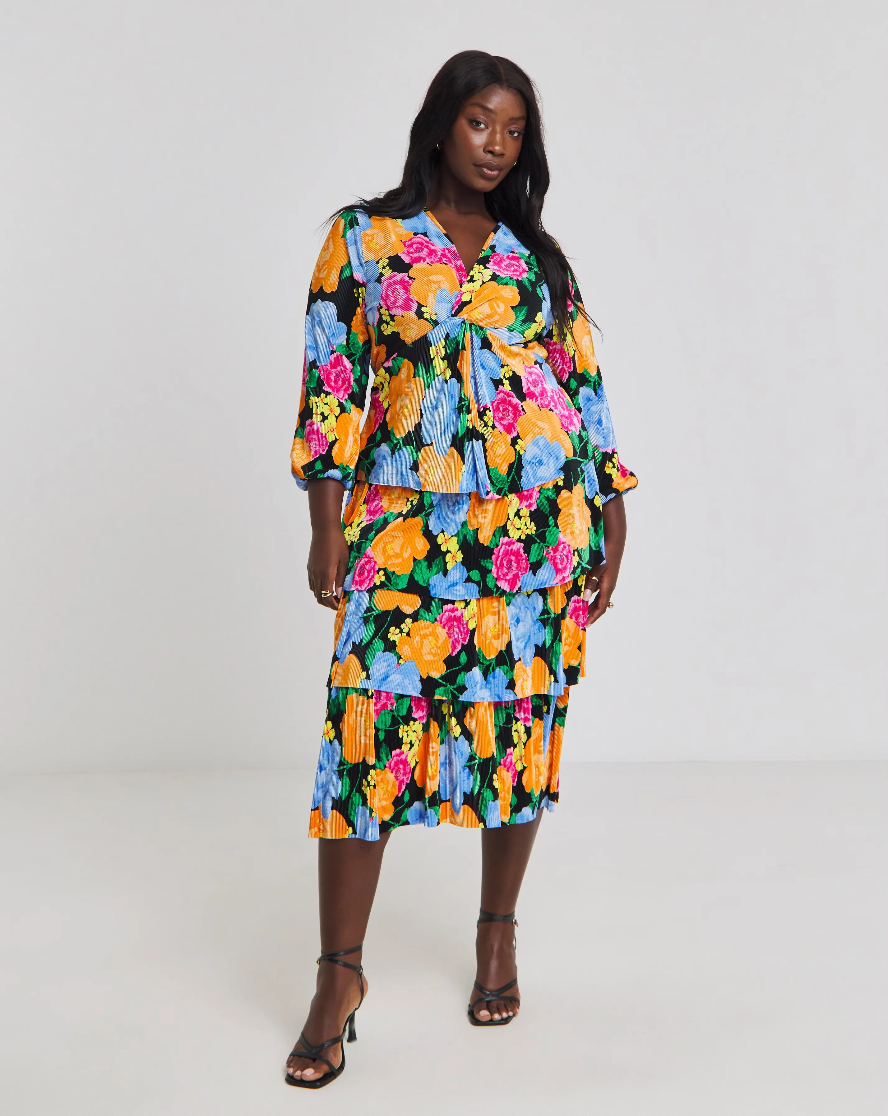 Floral Print Tiered Plisse Midi Dress 1 43789-floral-print-tiered-plisse-midi-dress-1.webp