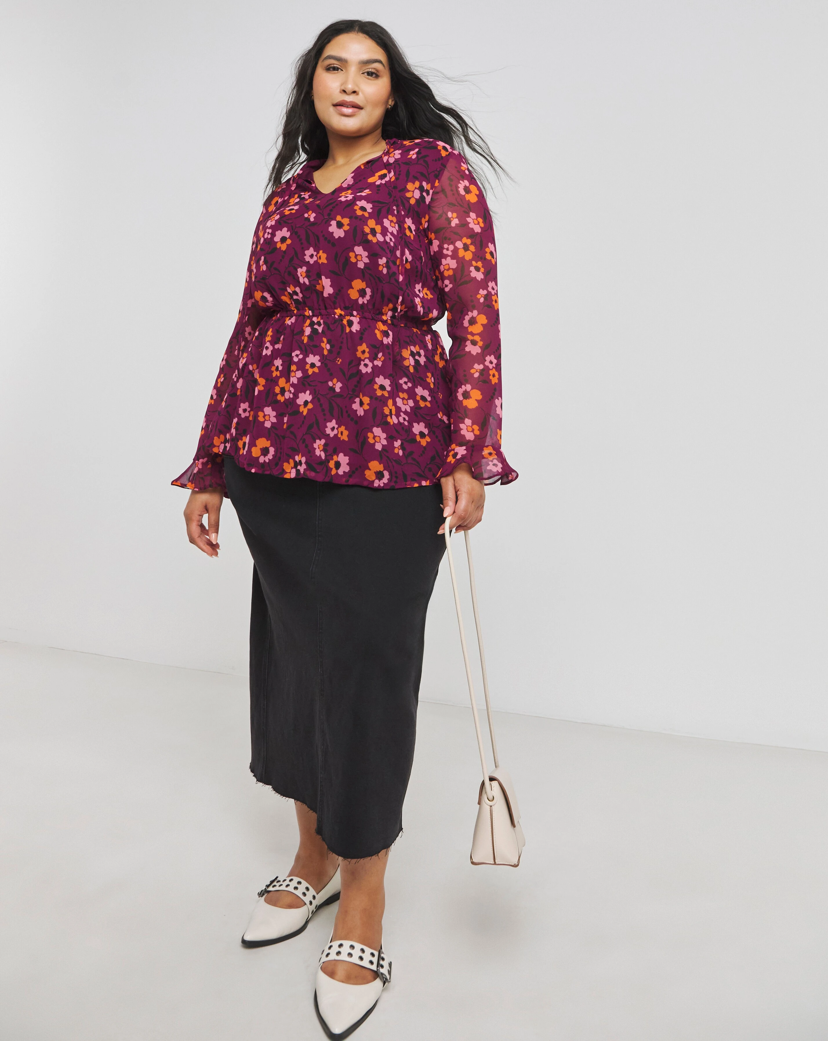 45377-pussybow-v-neck-blouse-with-elasticated-waist-and-drawcord-tie-1.webp
