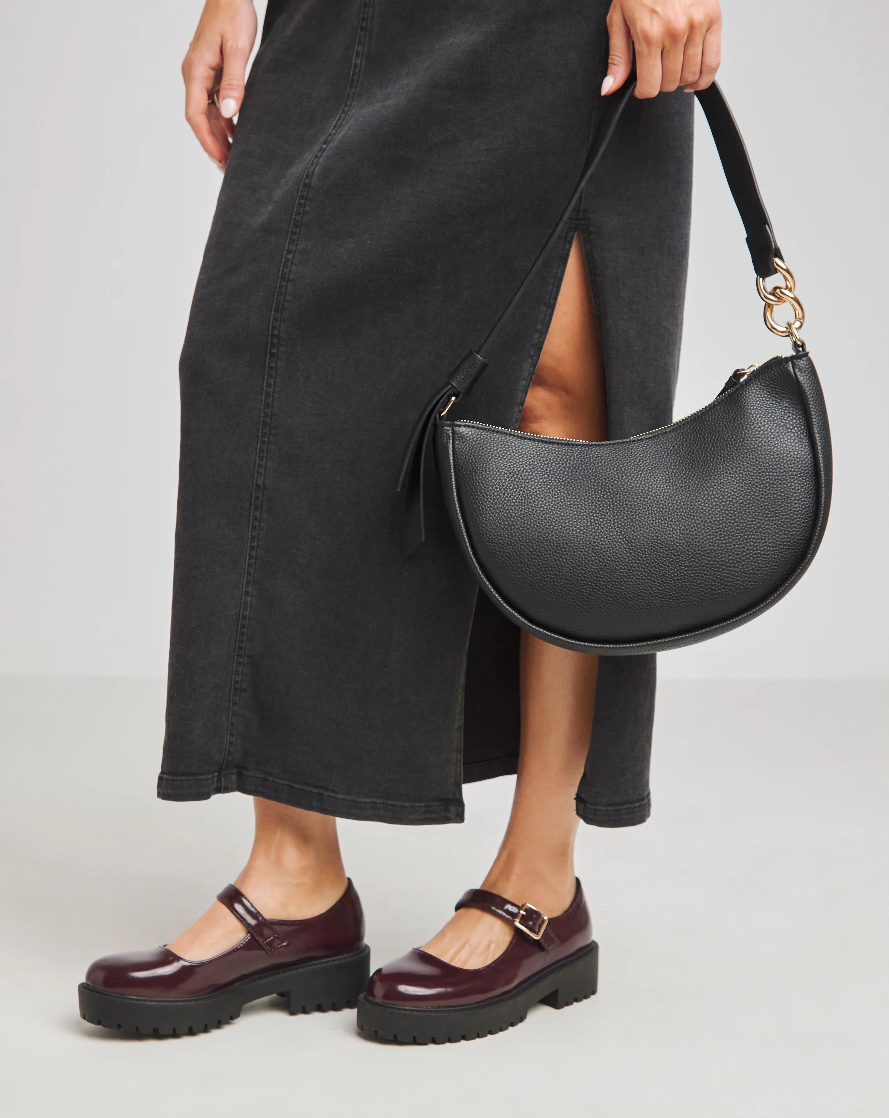 Dawn Mary Jane Flat Shoes - Extra Wide Fit (EEE)