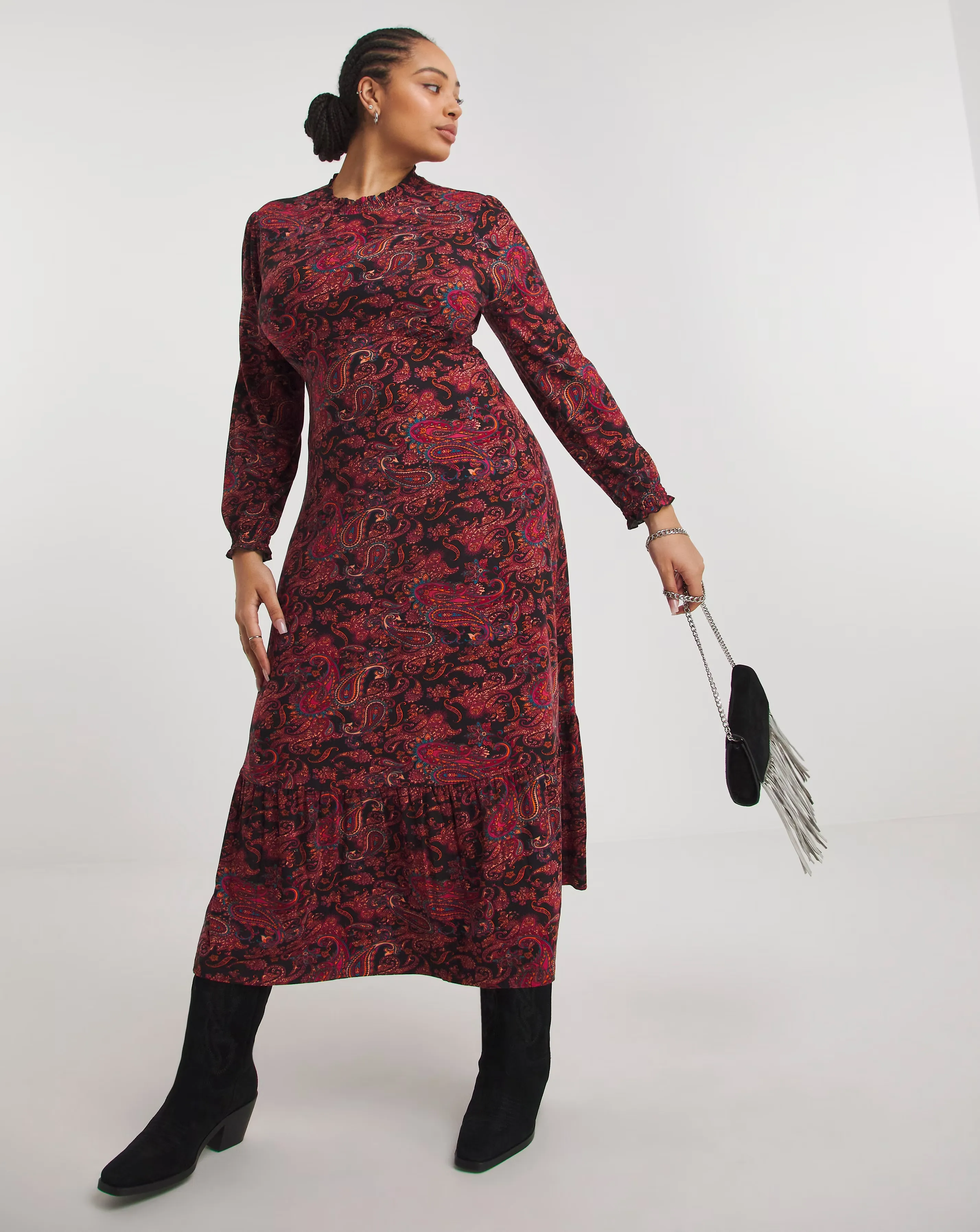 Joe Browns Joe's Favourite Paisley Maxi Jersey Dress