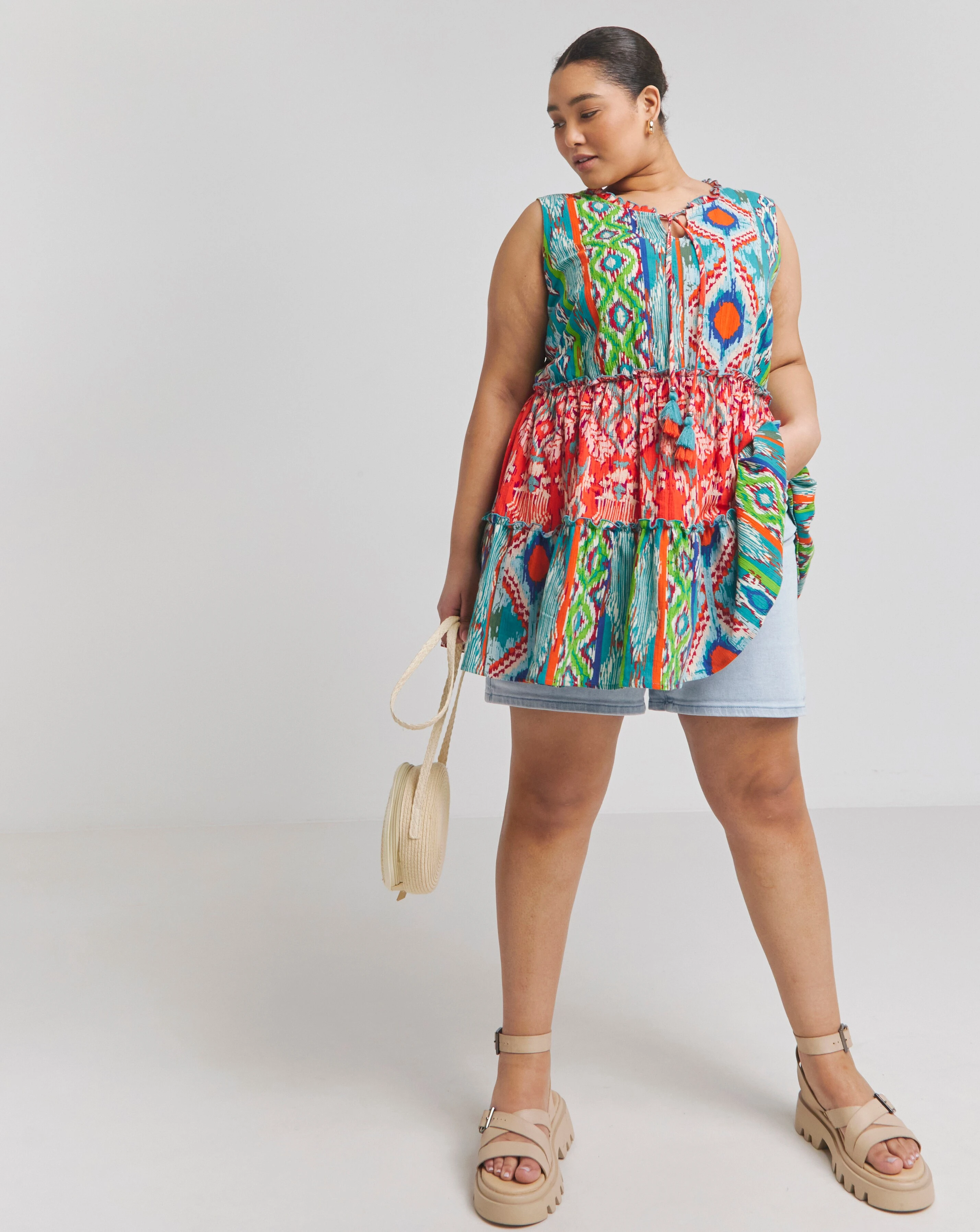 Joe Browns Remarkable Tiered Crinkle Ibiza Tunic