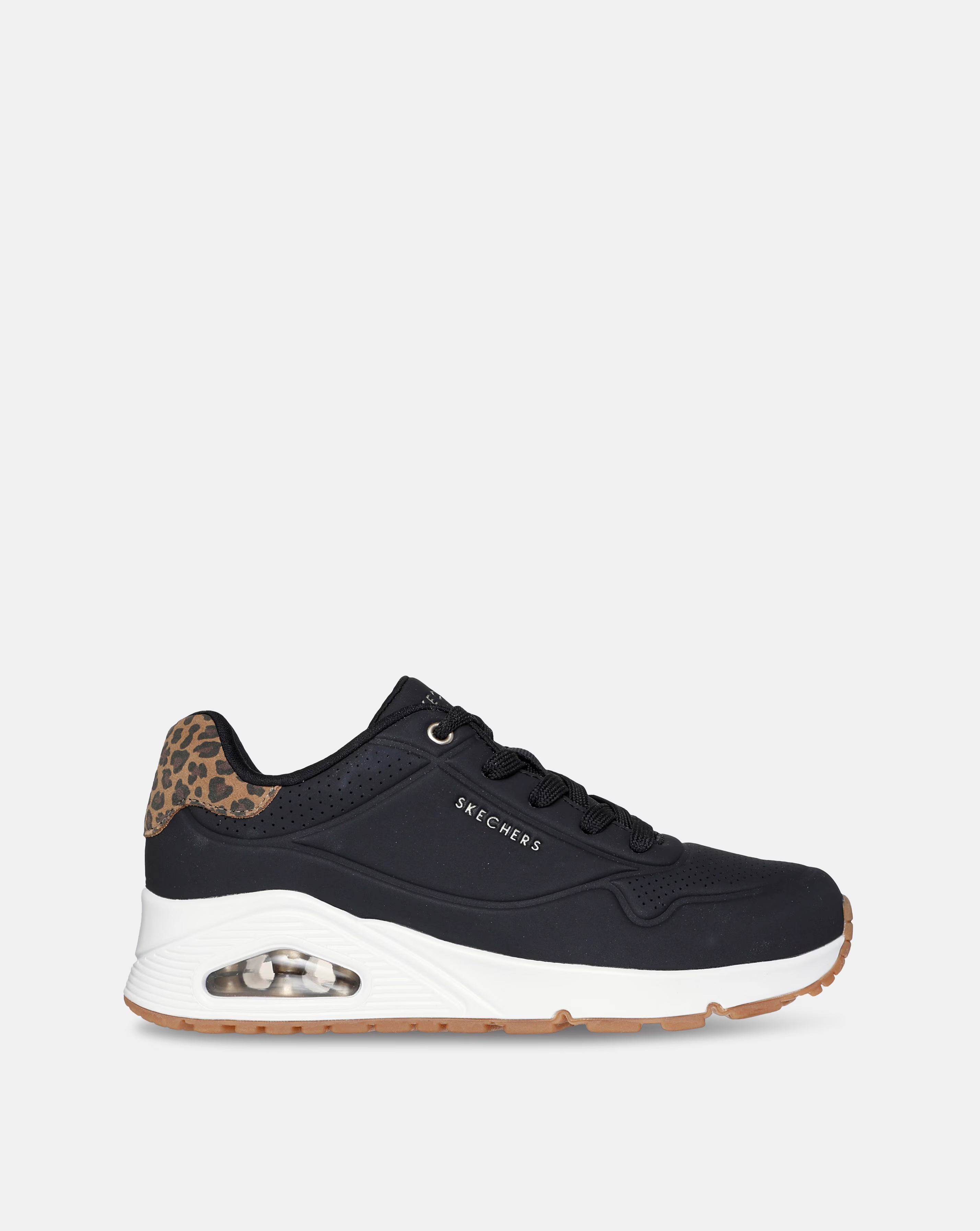 Skechers Uno Trainers With Leopard Back Standard Fit 1 49353-skechers-uno-trainers-with-leopard-back-standard-fit-1.jpg