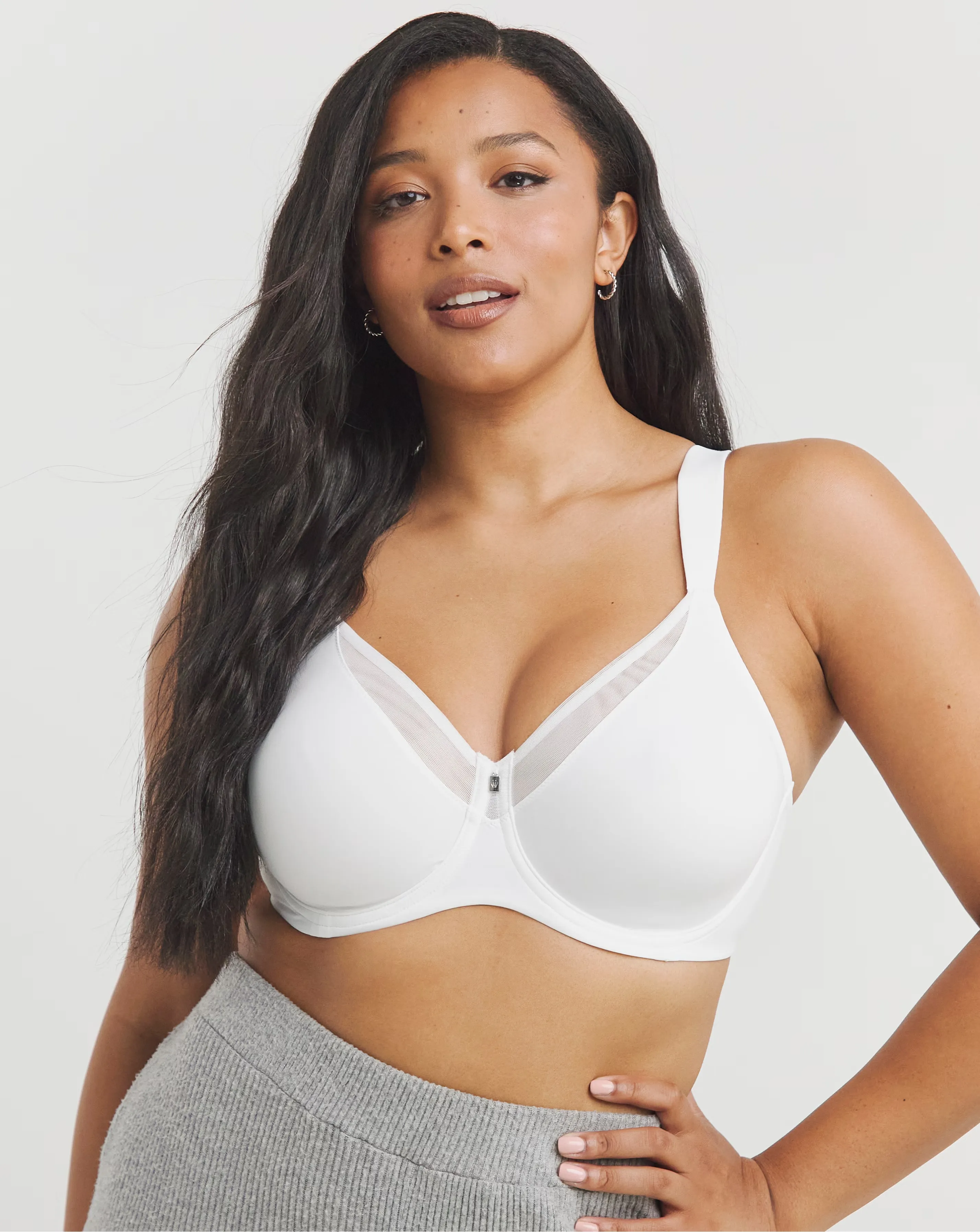 Triumph True Shape Sensation Minimiser Wired Bra White