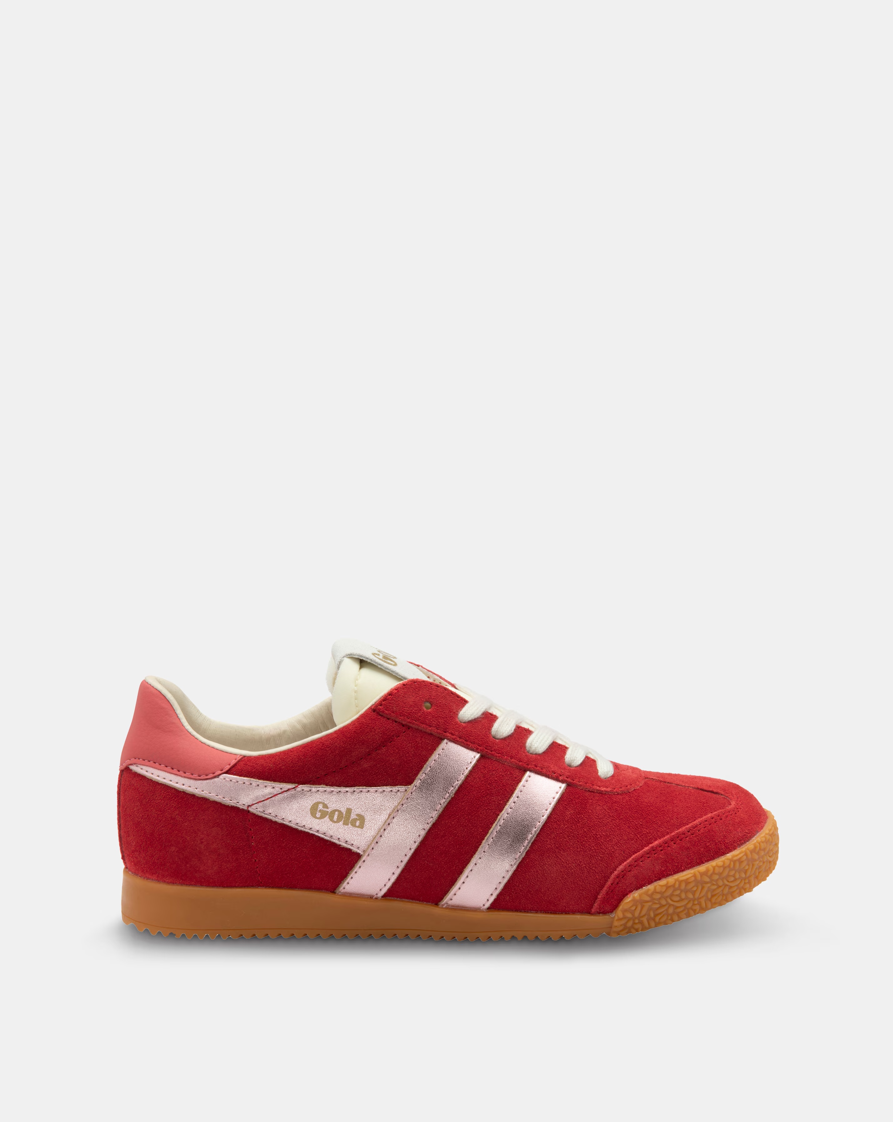 Gola Elan Glitz Trainers - Red/Pink/Coral