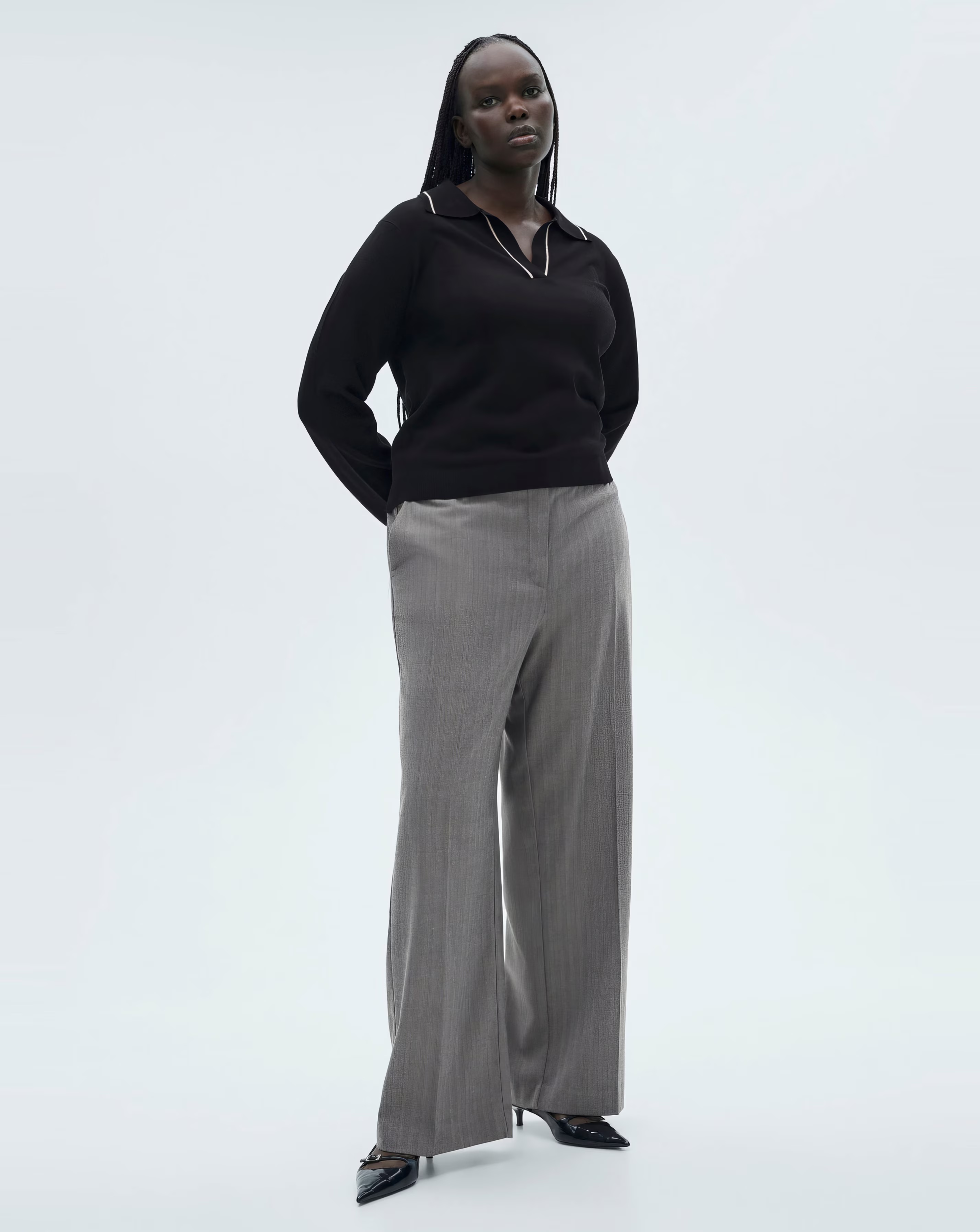 Mango Verta Contrasting Sweater