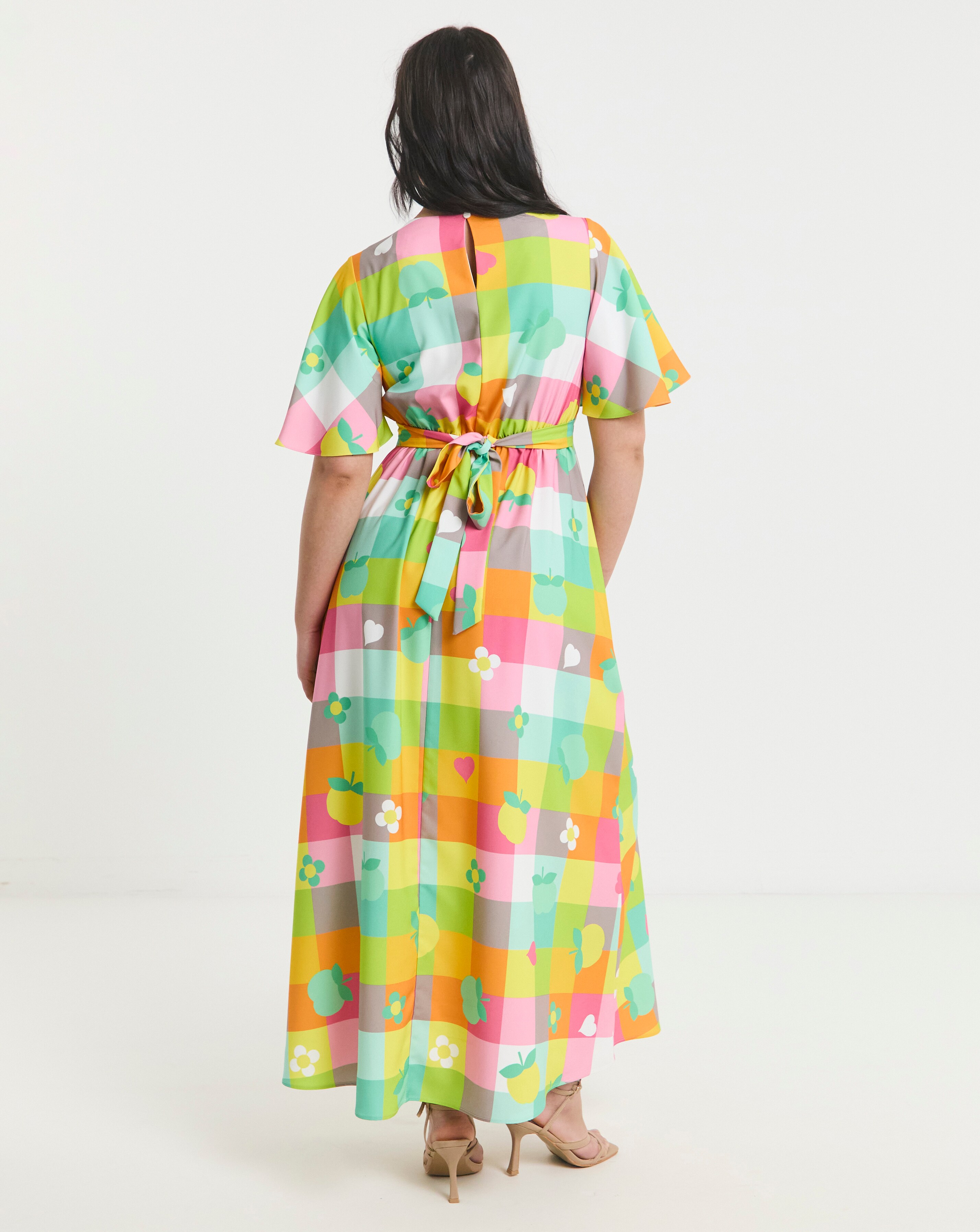 Twisted Wunder Ziggy Check Dress
