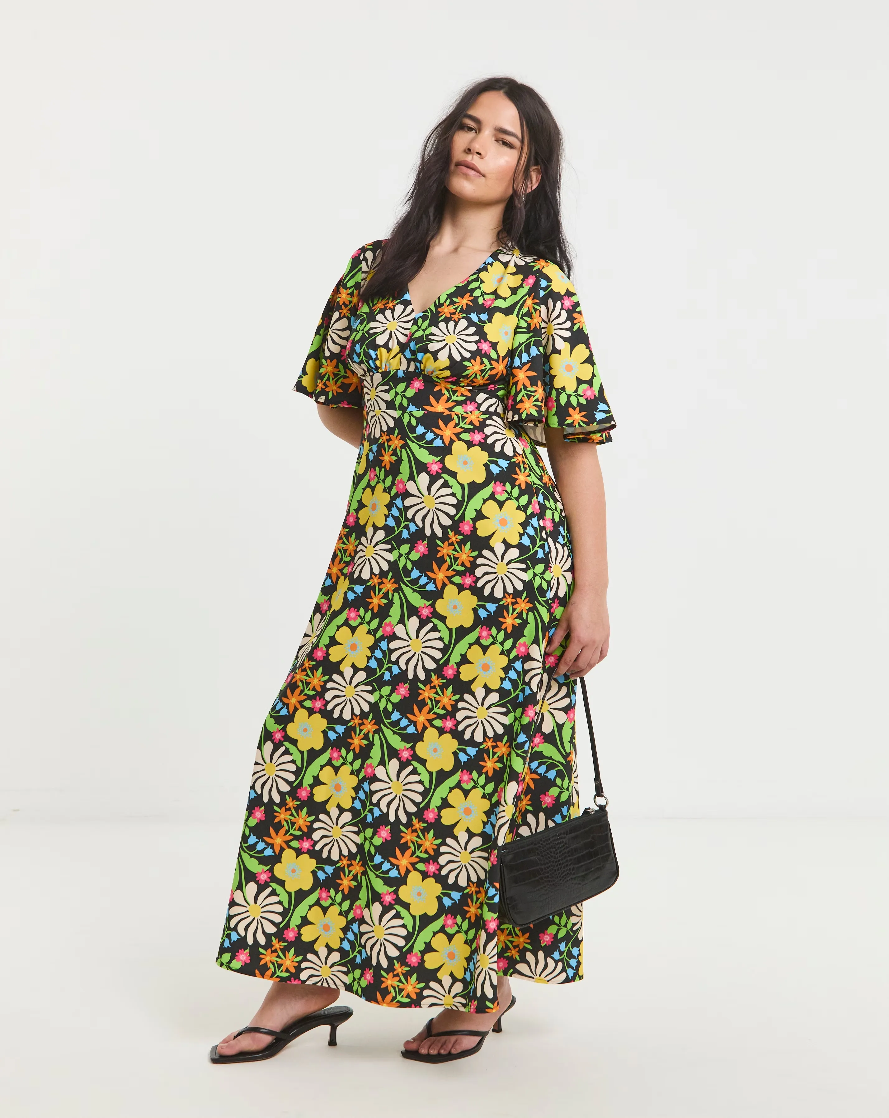 Twisted Wunder Kai Floral Dress