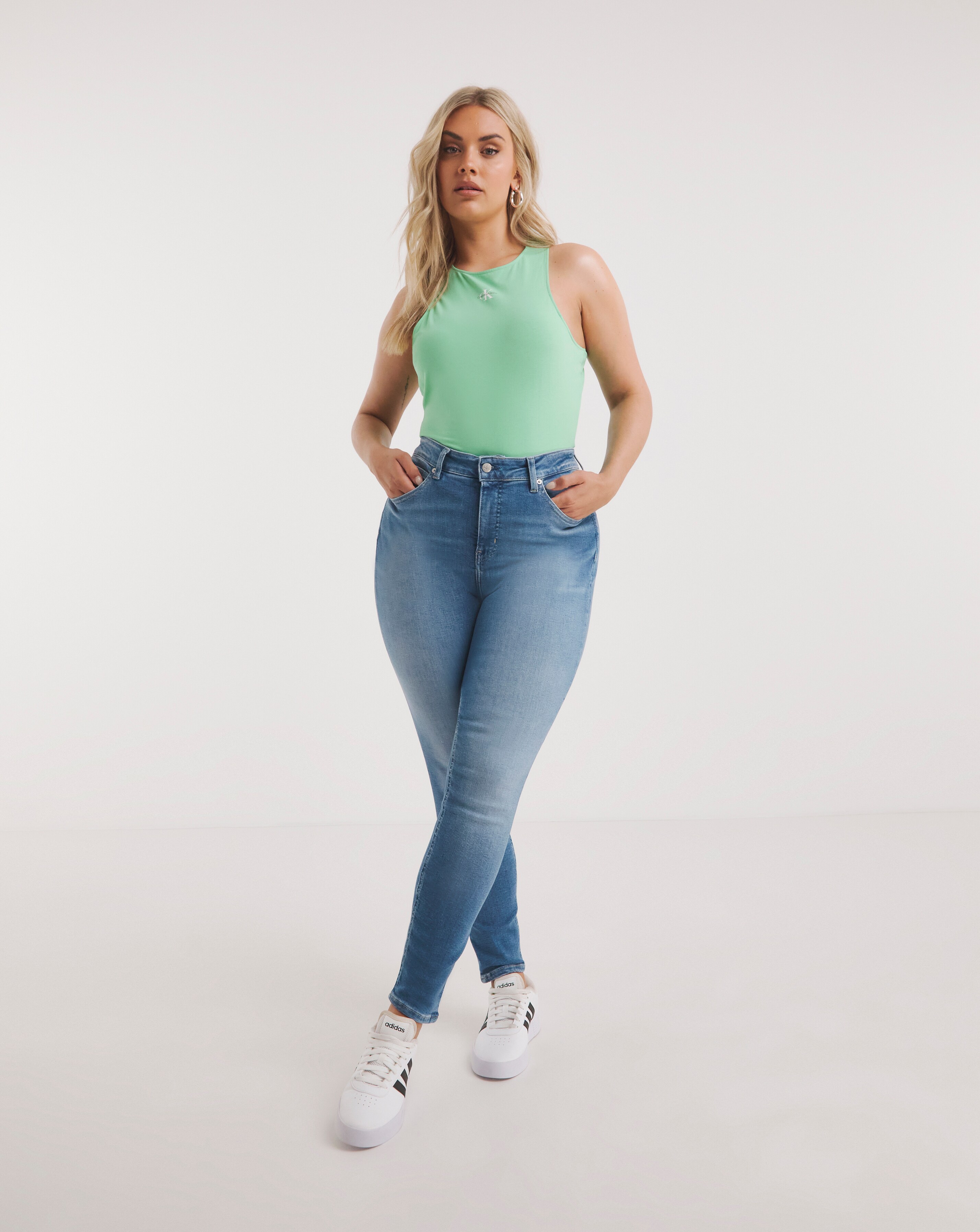 Calvin Klein Jeans High Rise Skinny Jeans